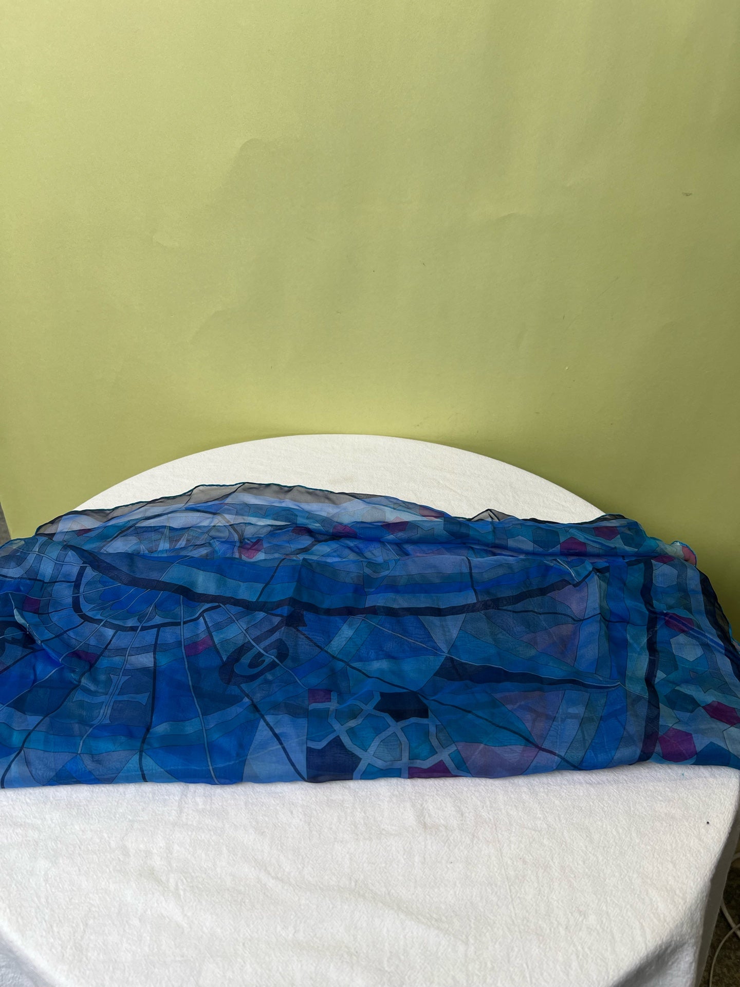 Hermes Blue Cape / Stole