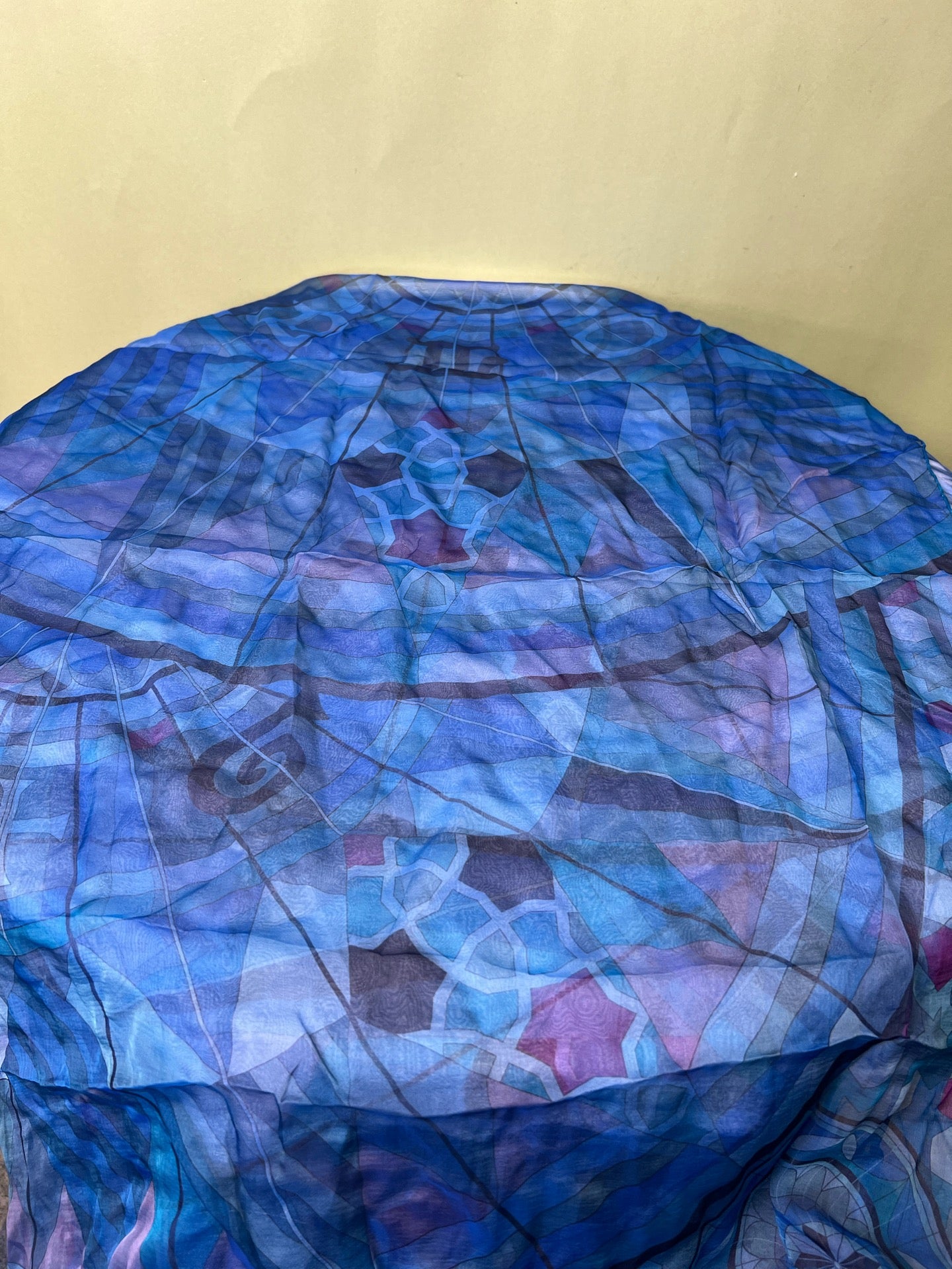 Hermes Blue Cape / Stole
