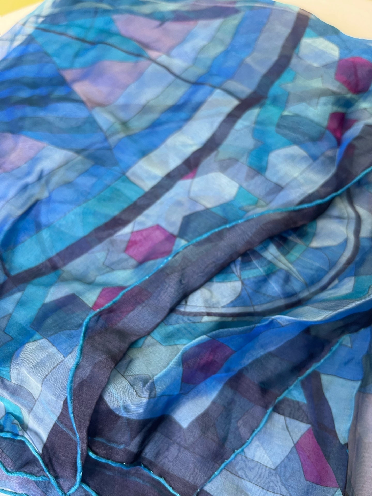 Hermes Blue Cape / Stole