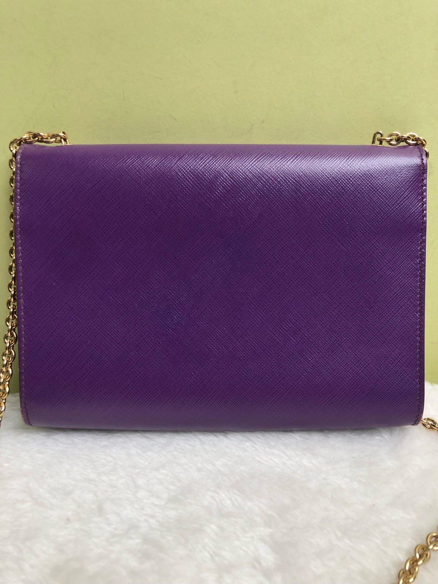 Salvatore Ferragamo Purple Crossbody