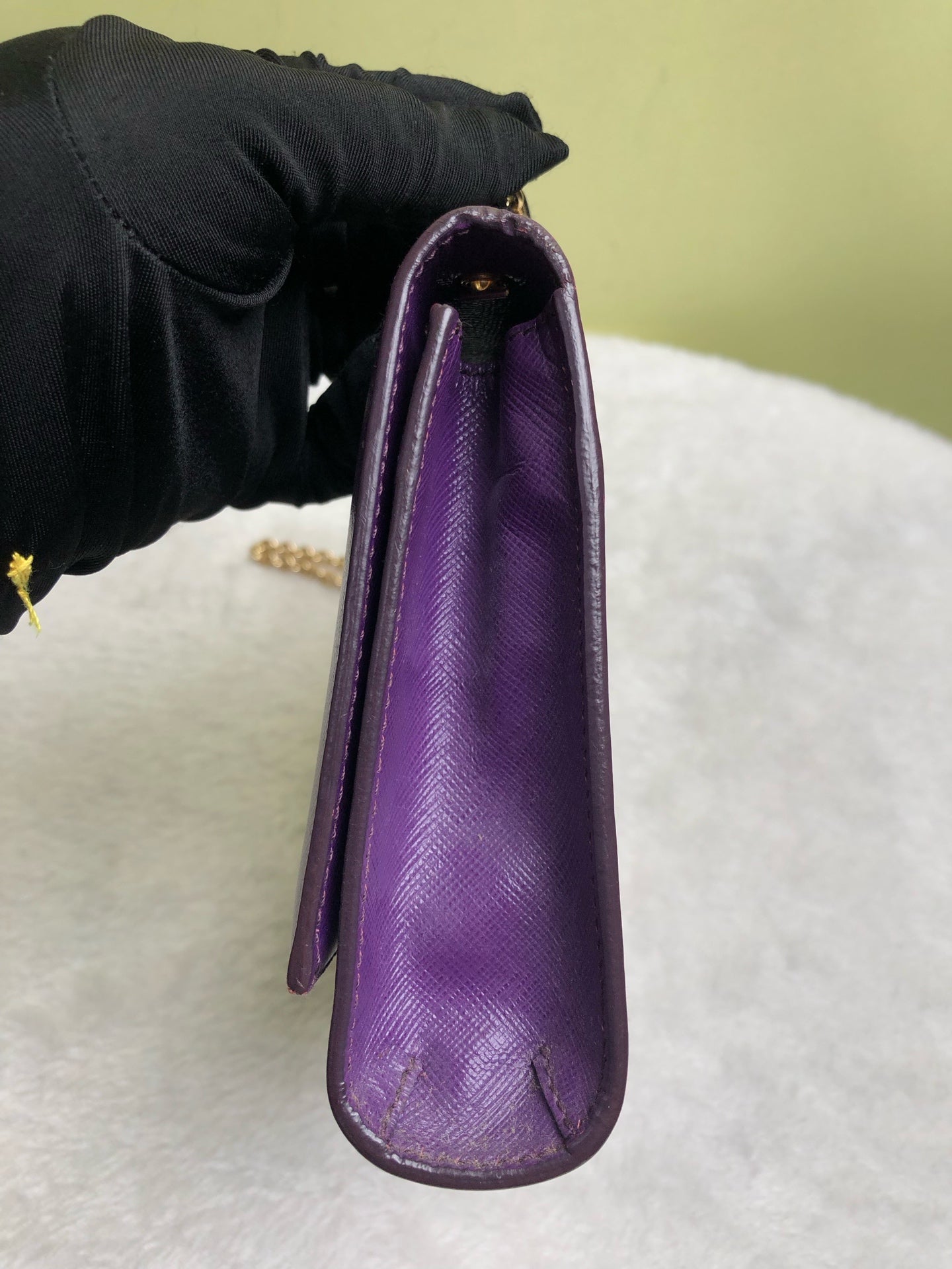 Salvatore Ferragamo Purple Crossbody