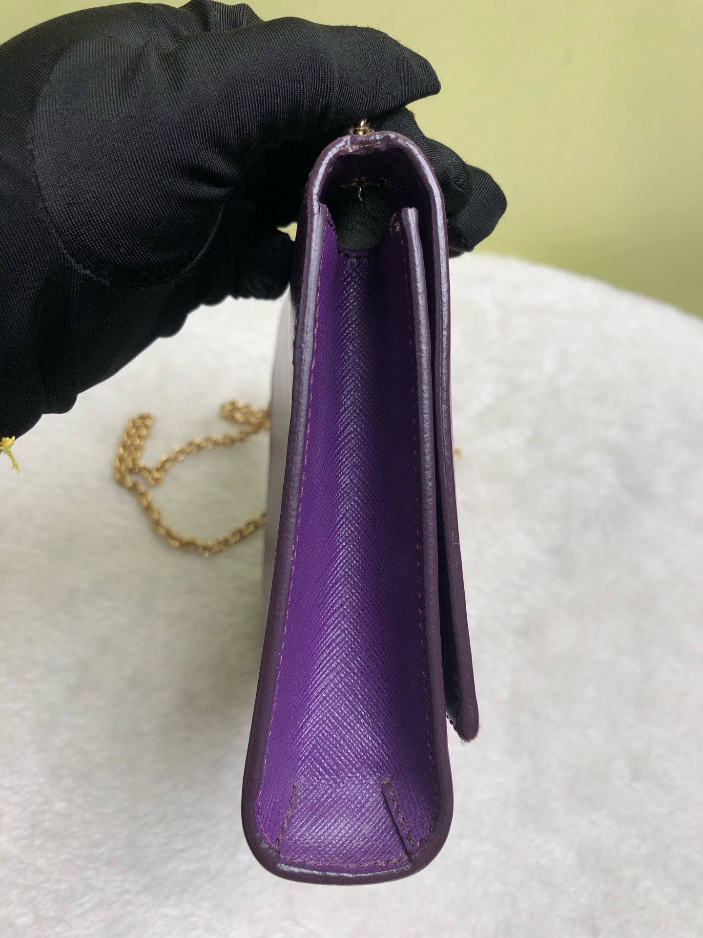 Salvatore Ferragamo Purple Crossbody