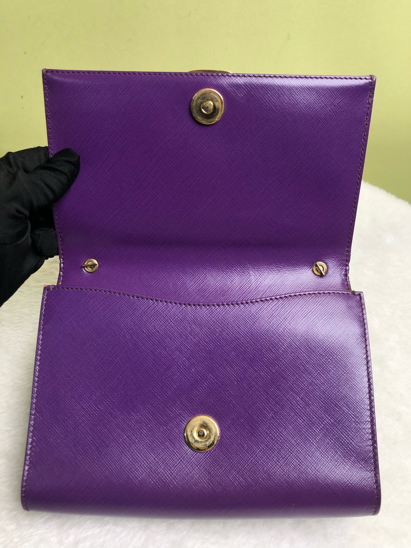 Salvatore Ferragamo Purple Crossbody