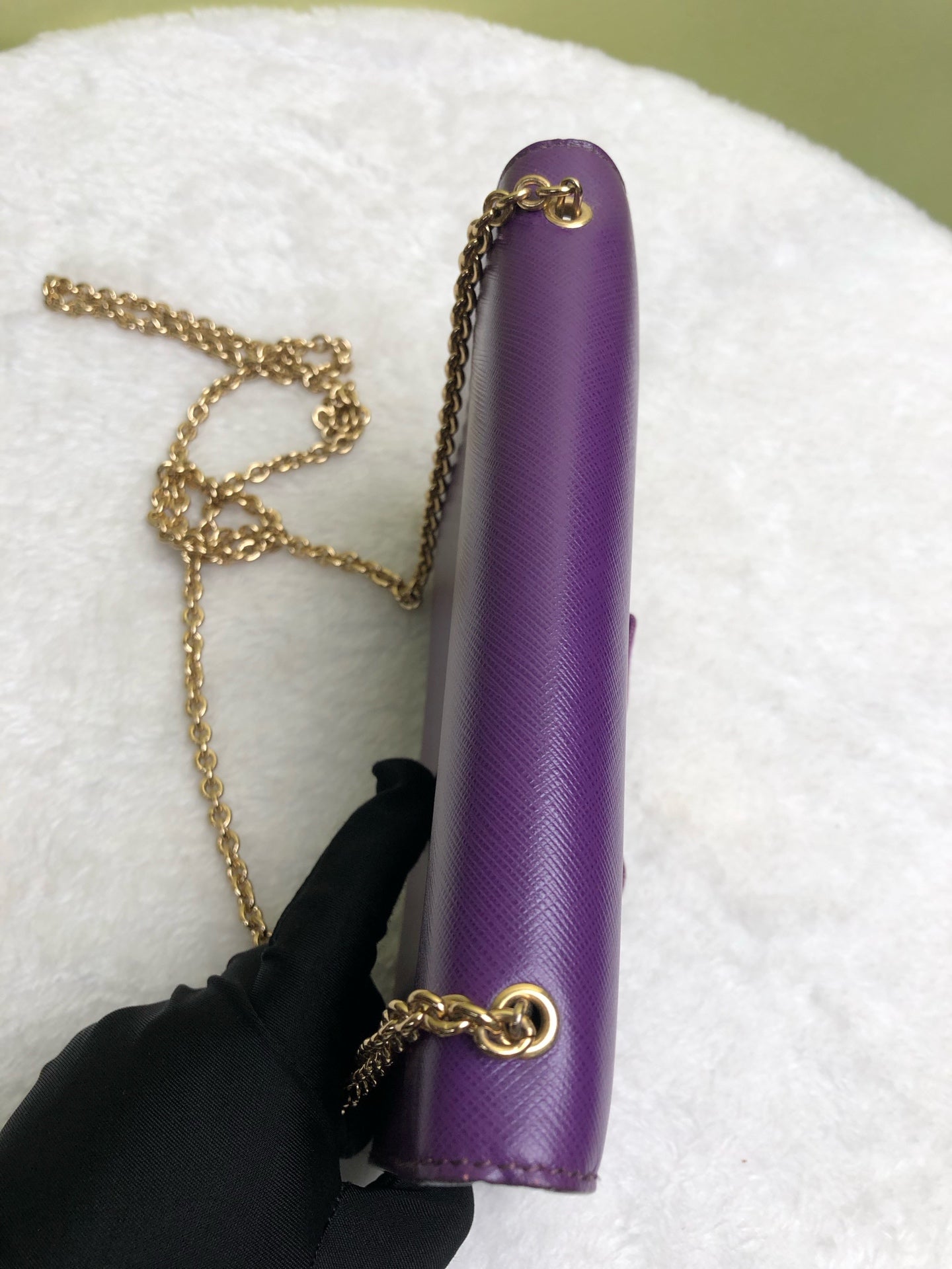 Salvatore Ferragamo Purple Crossbody