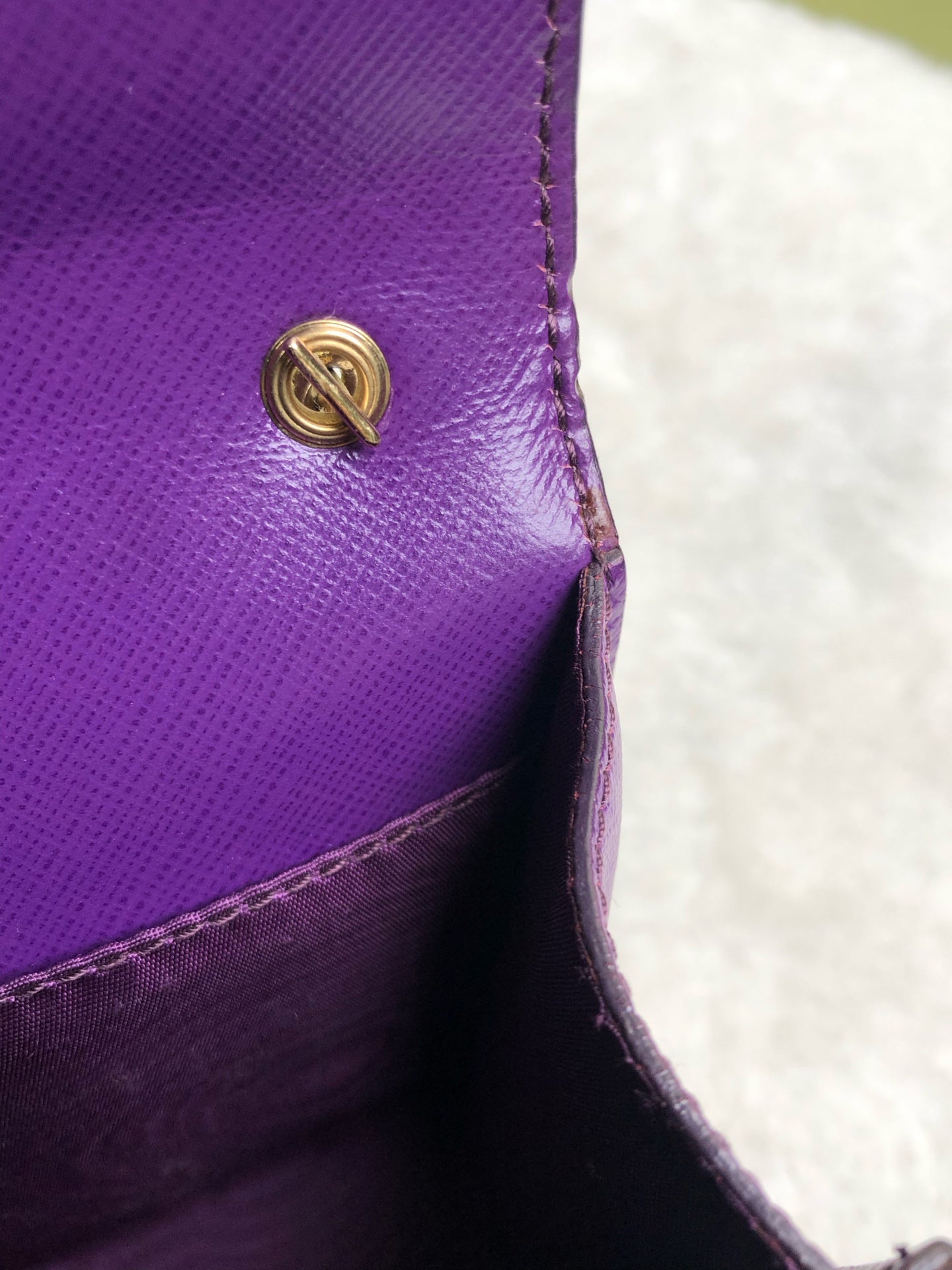 Salvatore Ferragamo Purple Crossbody