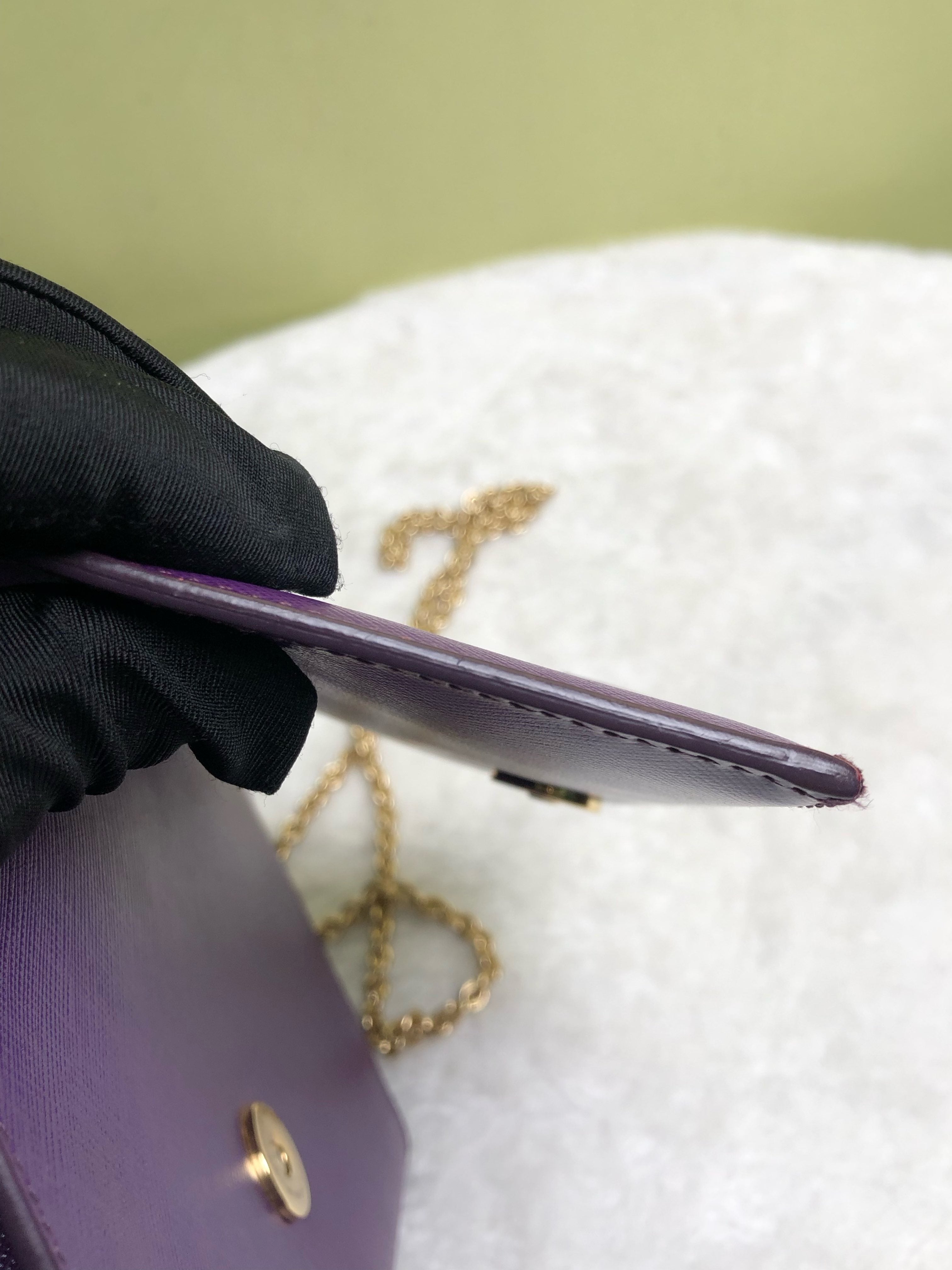 Salvatore Ferragamo Purple Crossbody