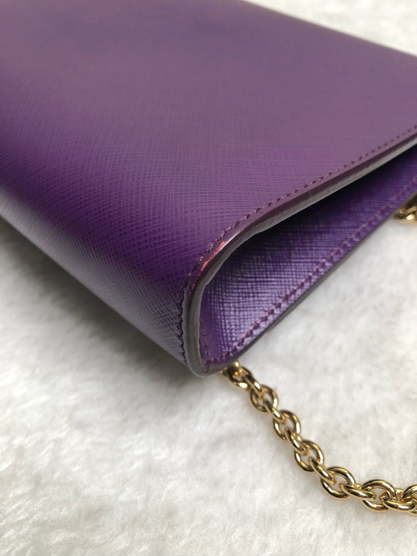 Salvatore Ferragamo Purple Crossbody