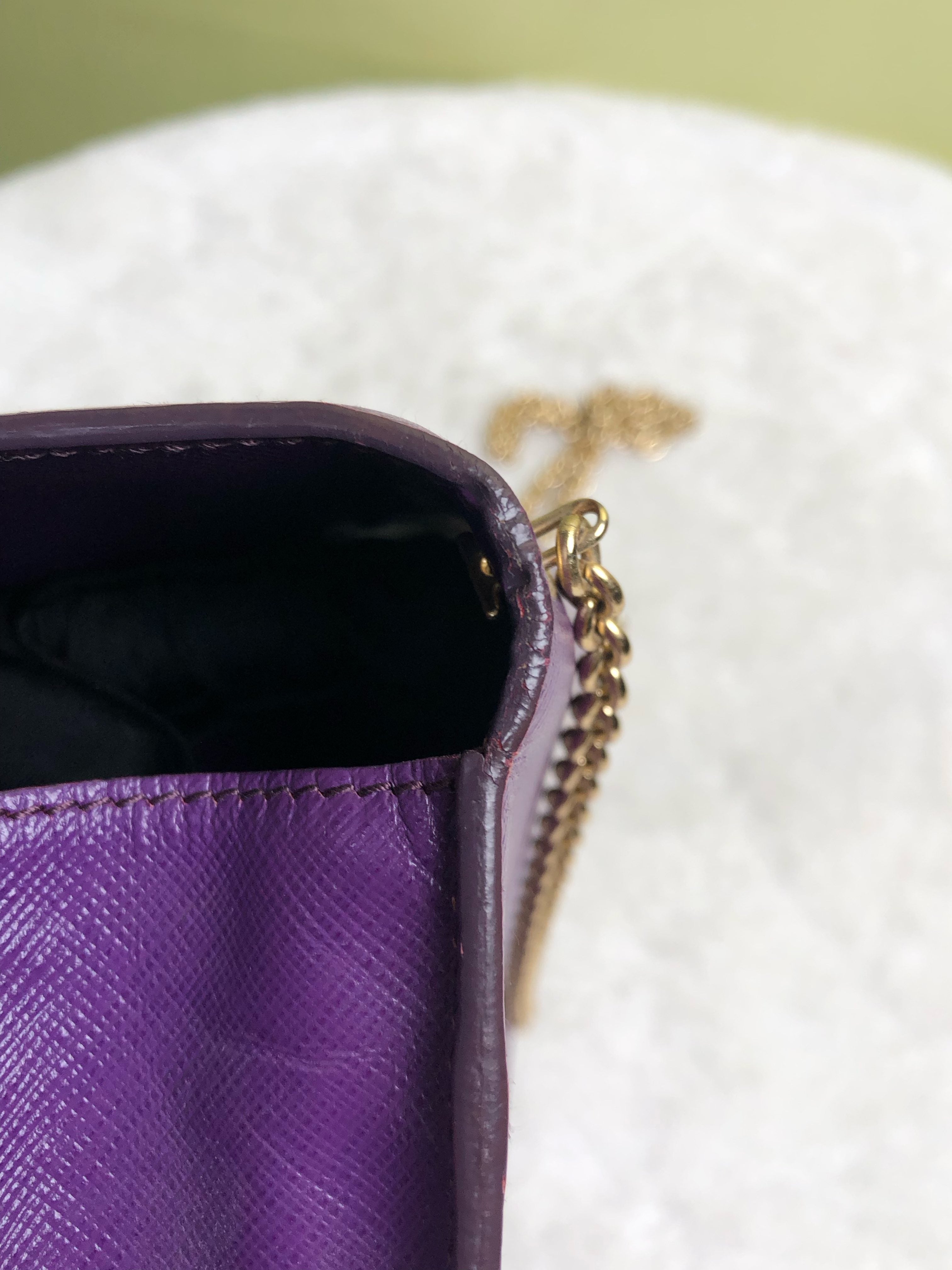 Salvatore Ferragamo Purple Crossbody