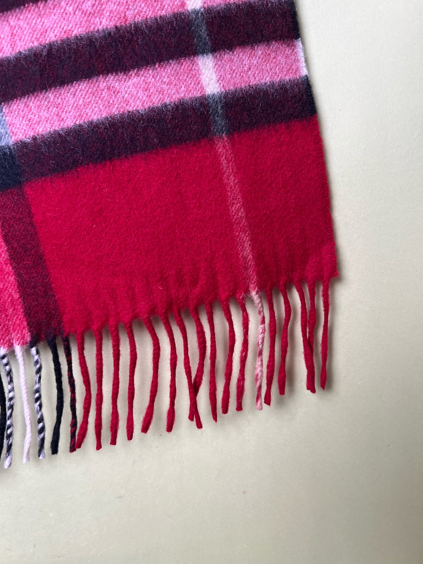 Burberry Red Scarf