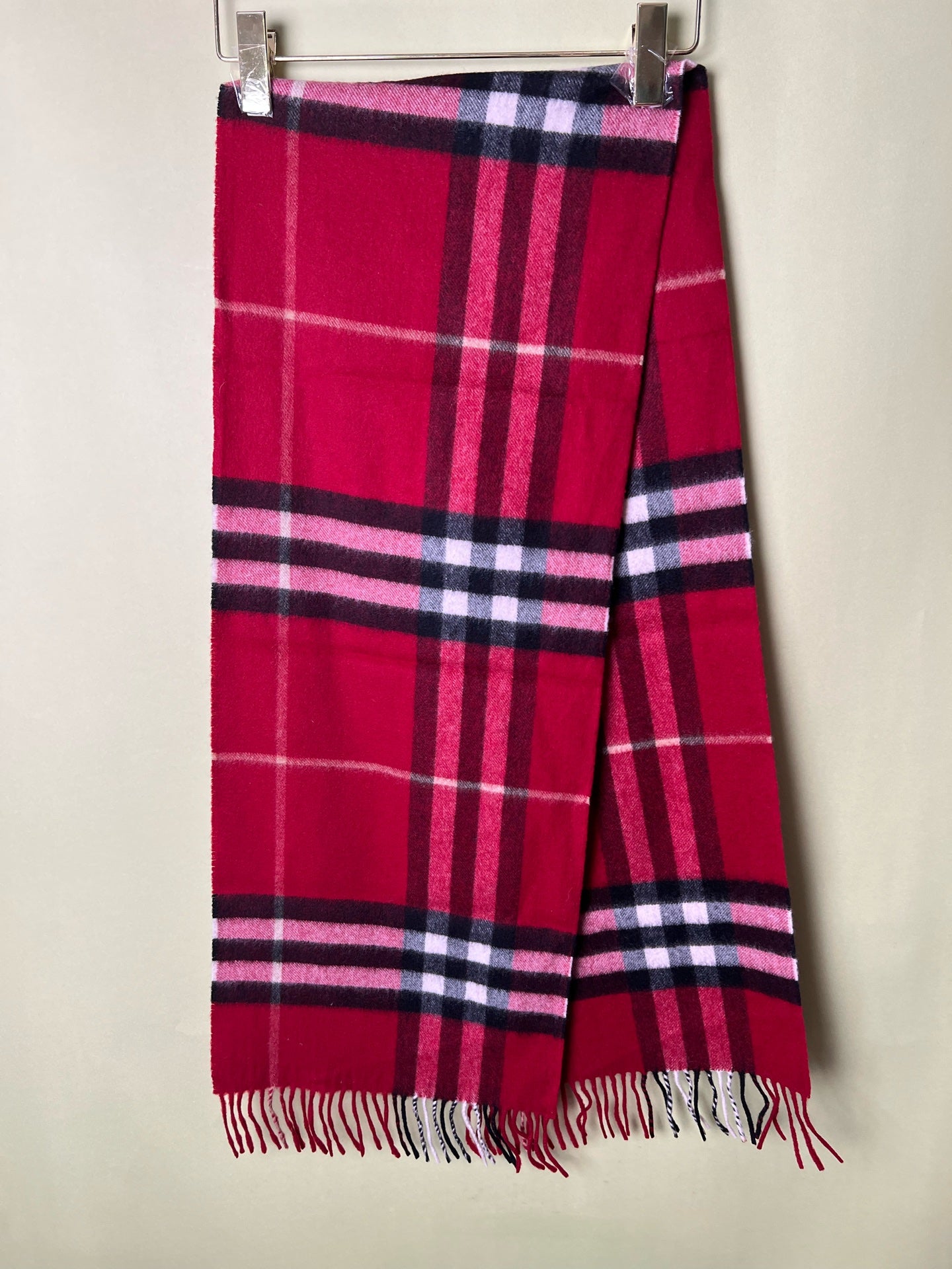 Burberry Red Scarf