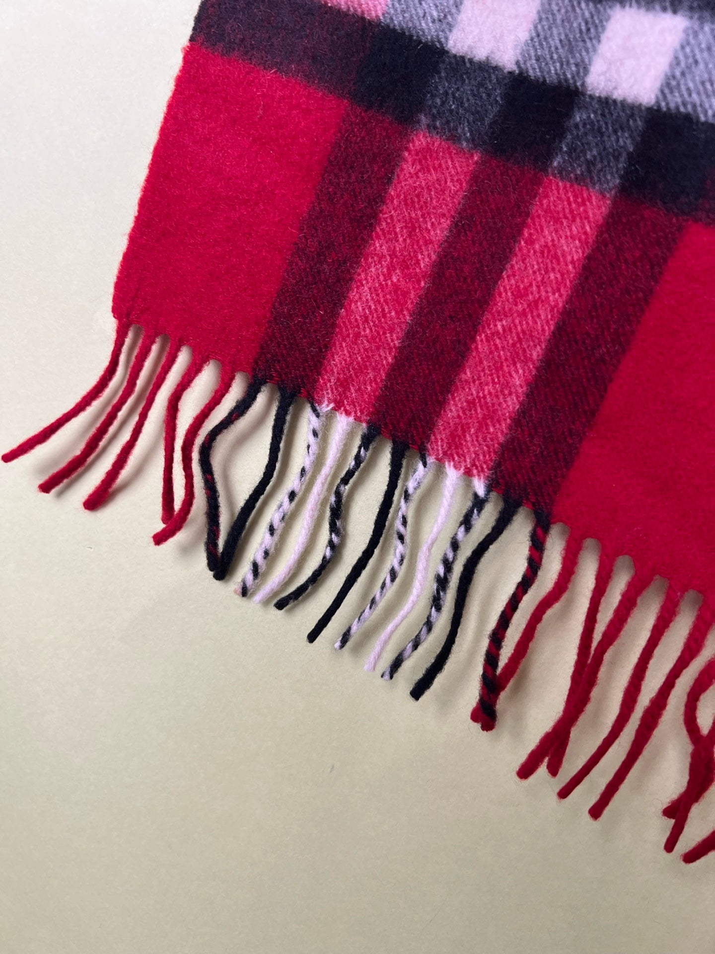 Burberry Red Scarf
