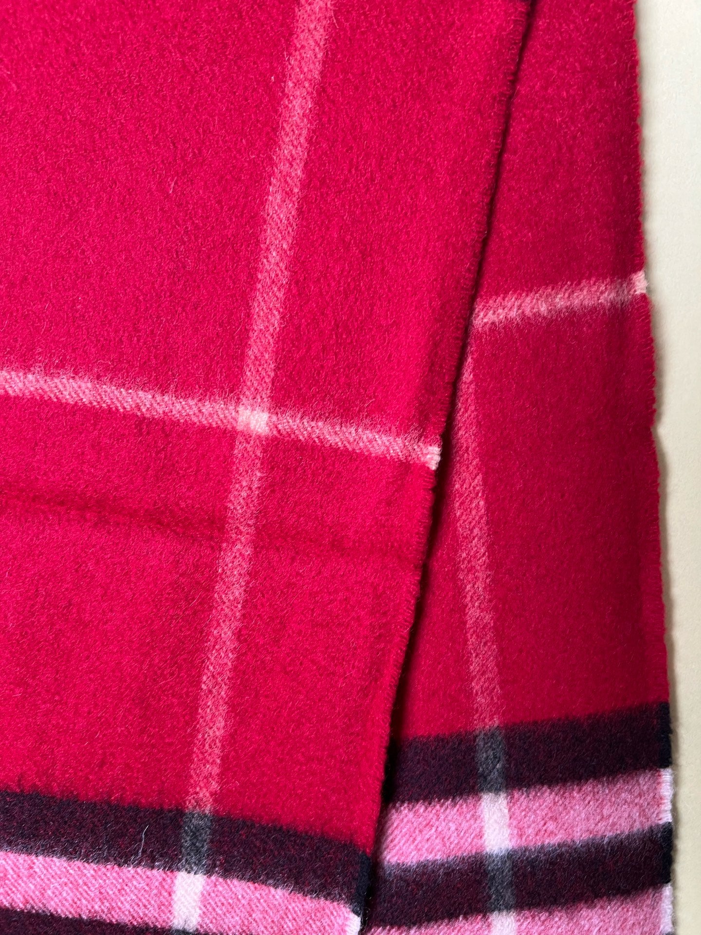 Burberry Red Scarf