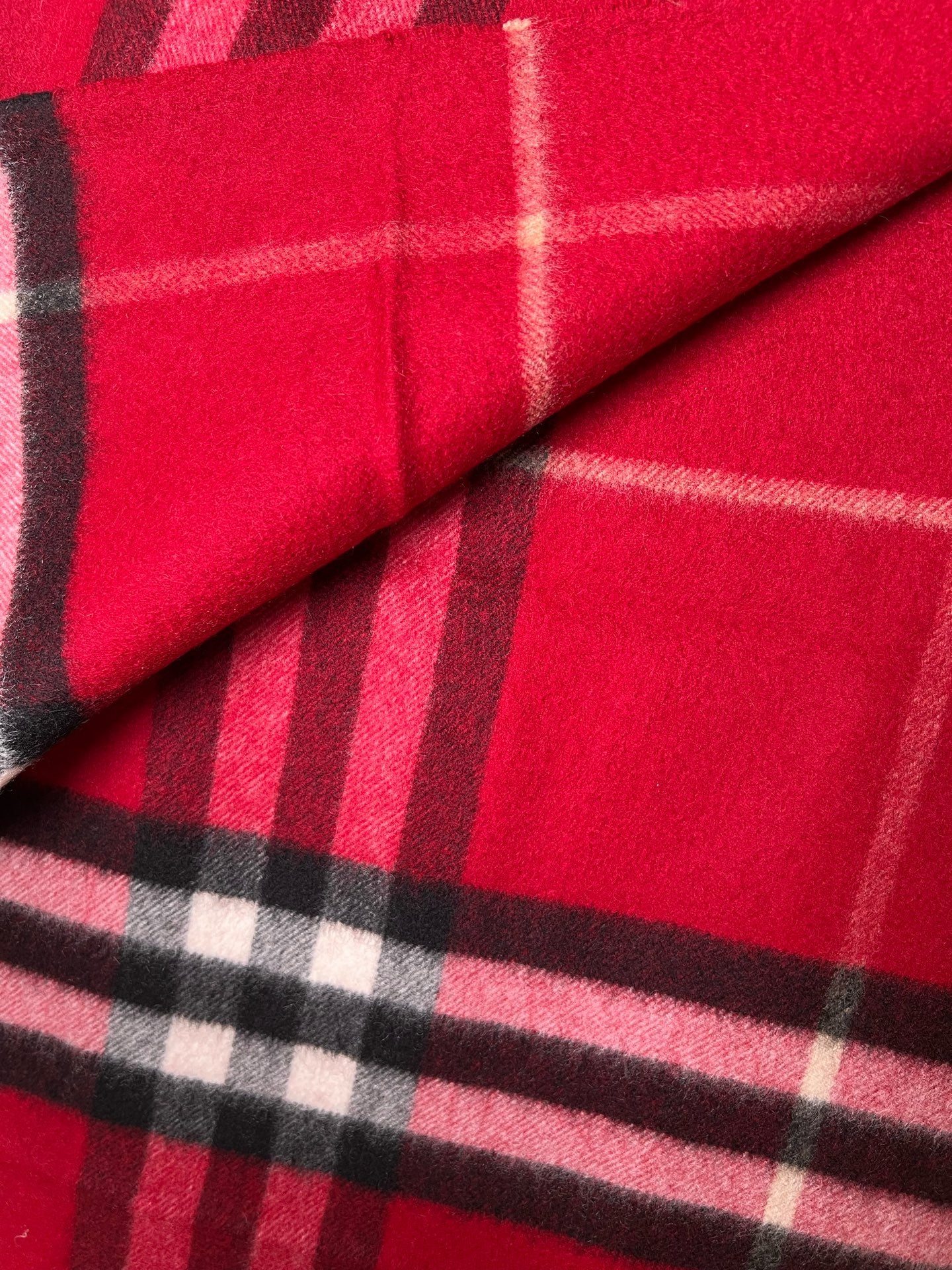 Burberry Red Scarf