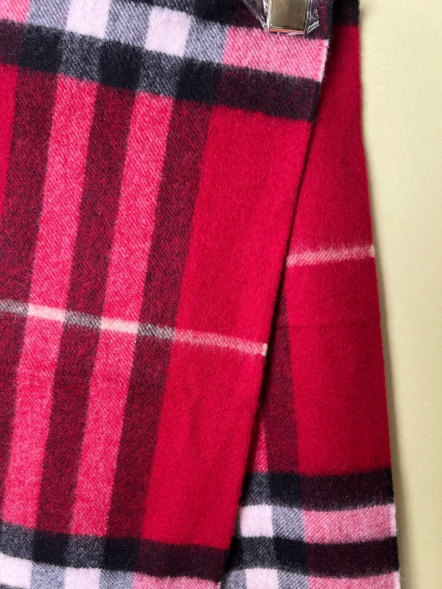 Burberry Red Scarf