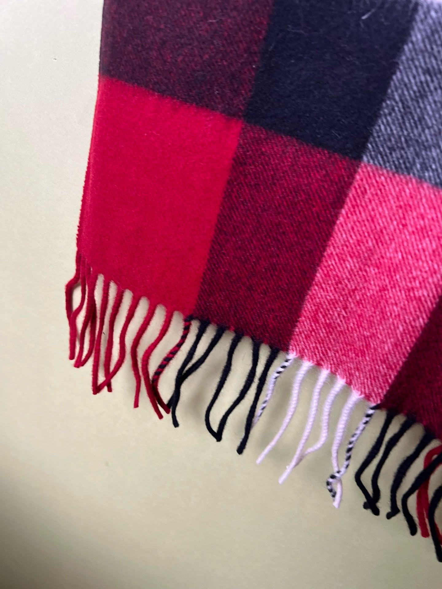 Burberry Red Scarf