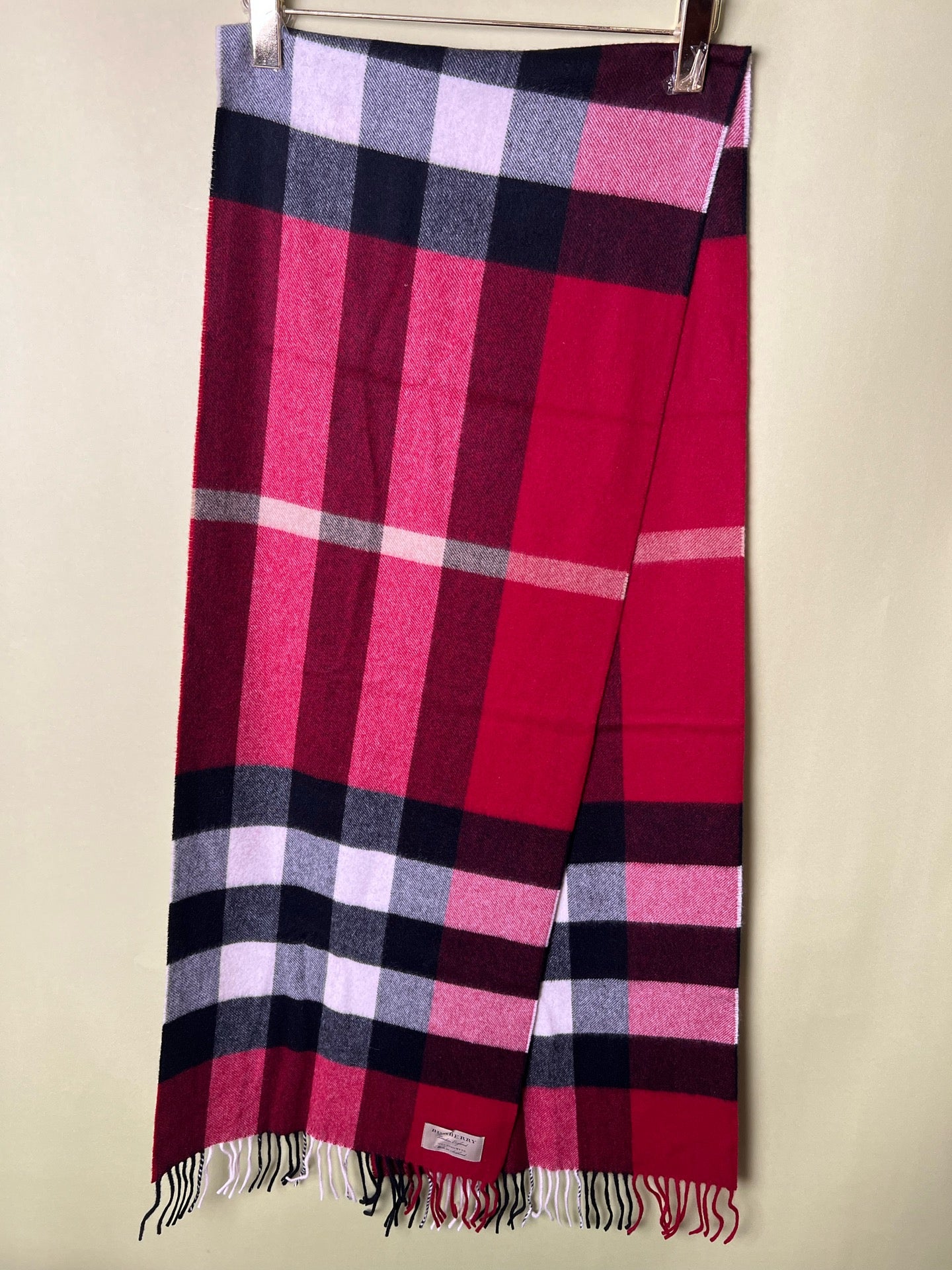 Burberry Red Scarf