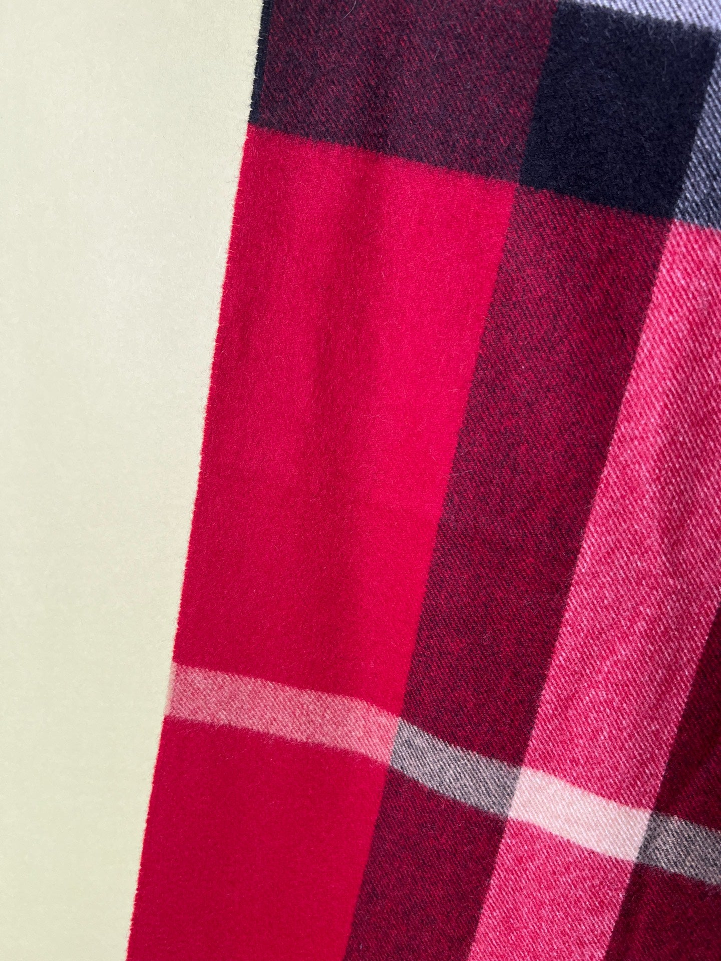 Burberry Red Scarf