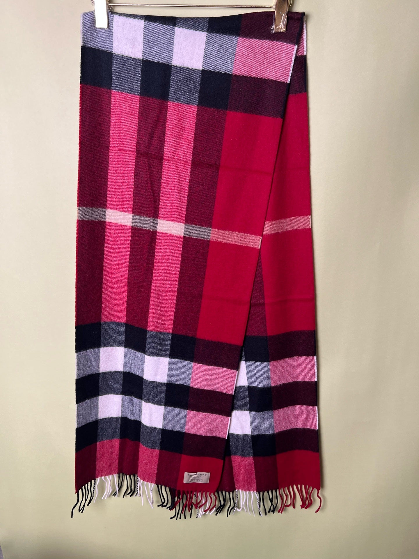 Burberry Red Scarf