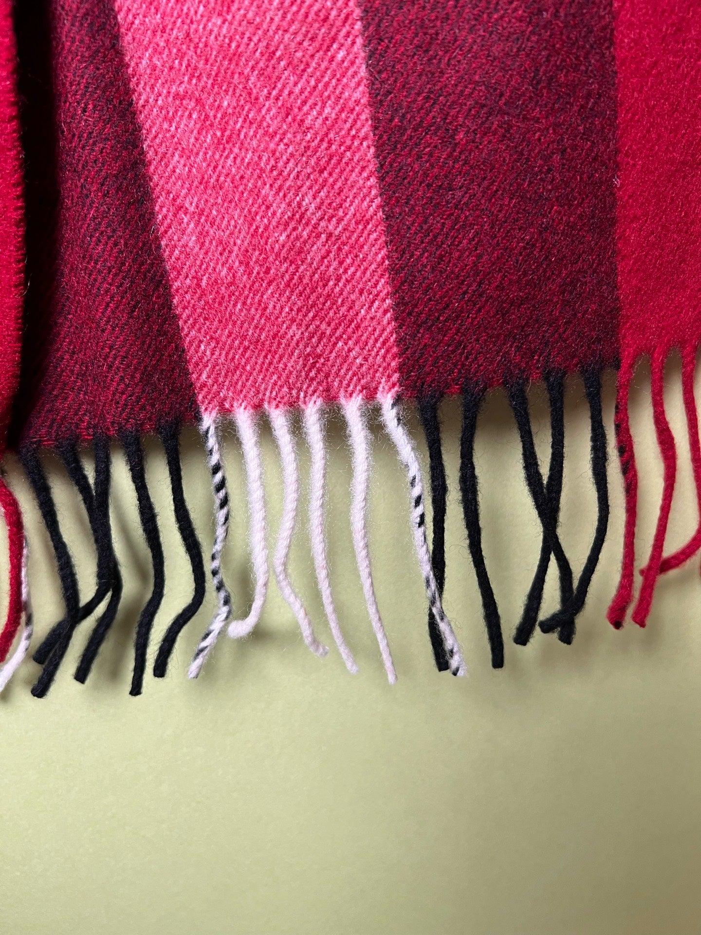 Burberry Red Scarf