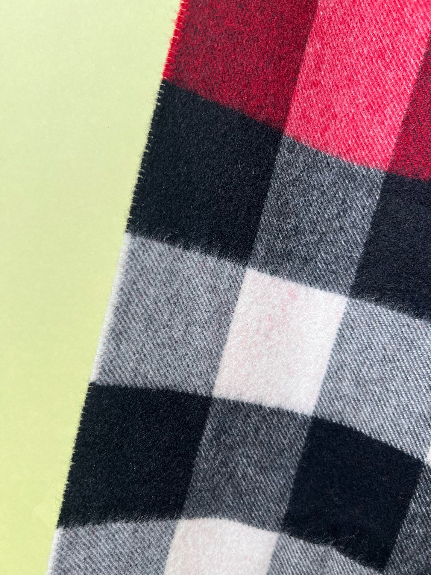 Burberry Red Scarf