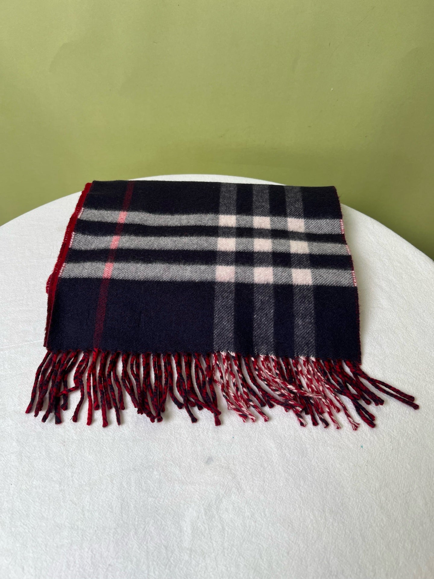 Burberry Red Scarf