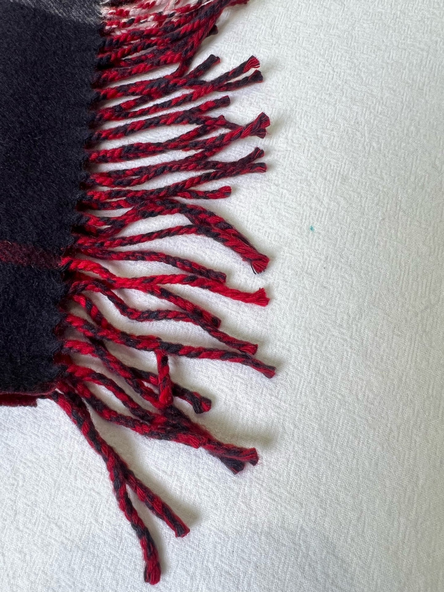 Burberry Red Scarf