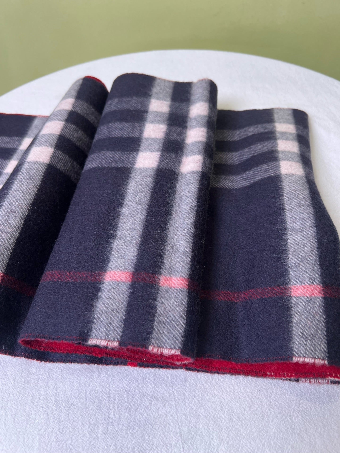 Burberry Red Scarf
