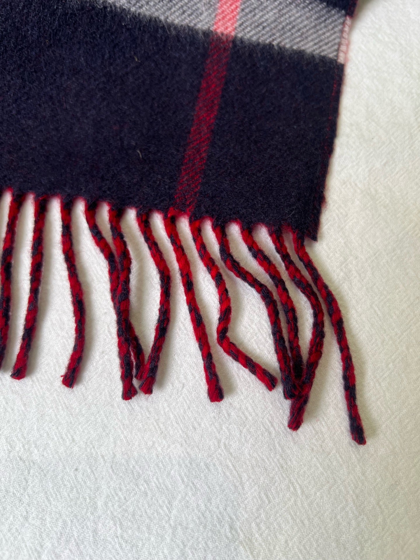 Burberry Red Scarf