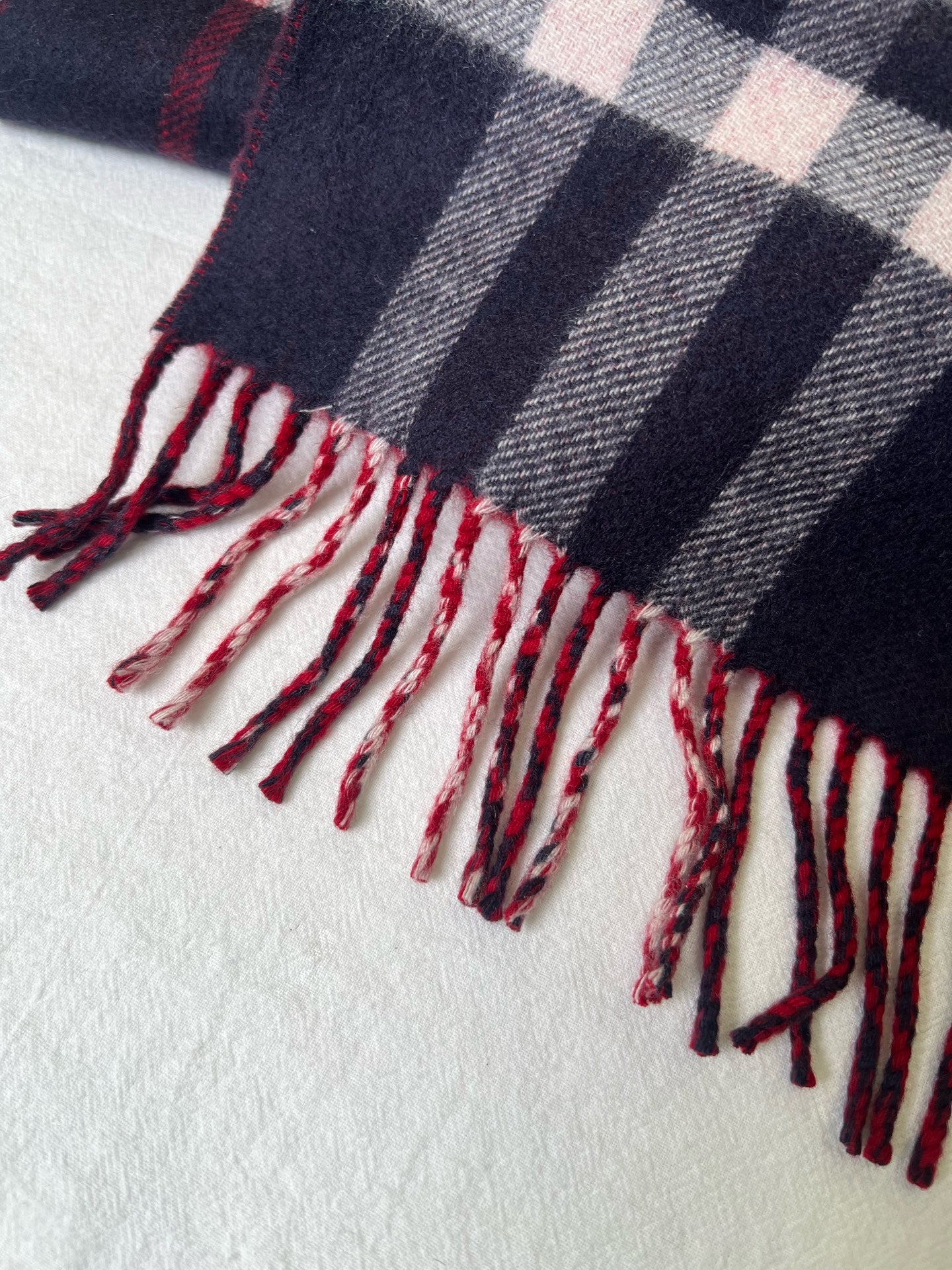 Burberry Red Scarf