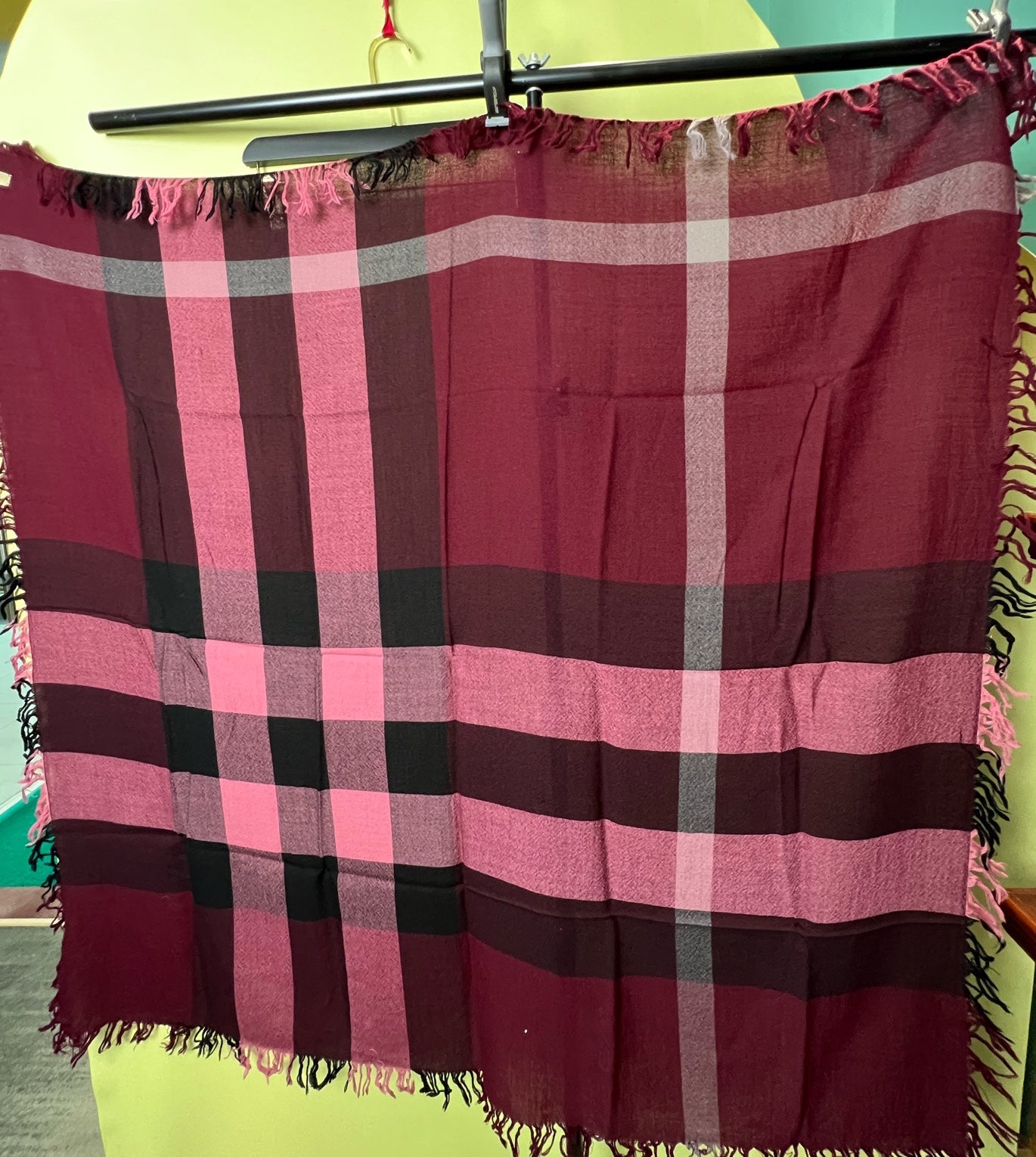 Burberry Red Cape / Stole