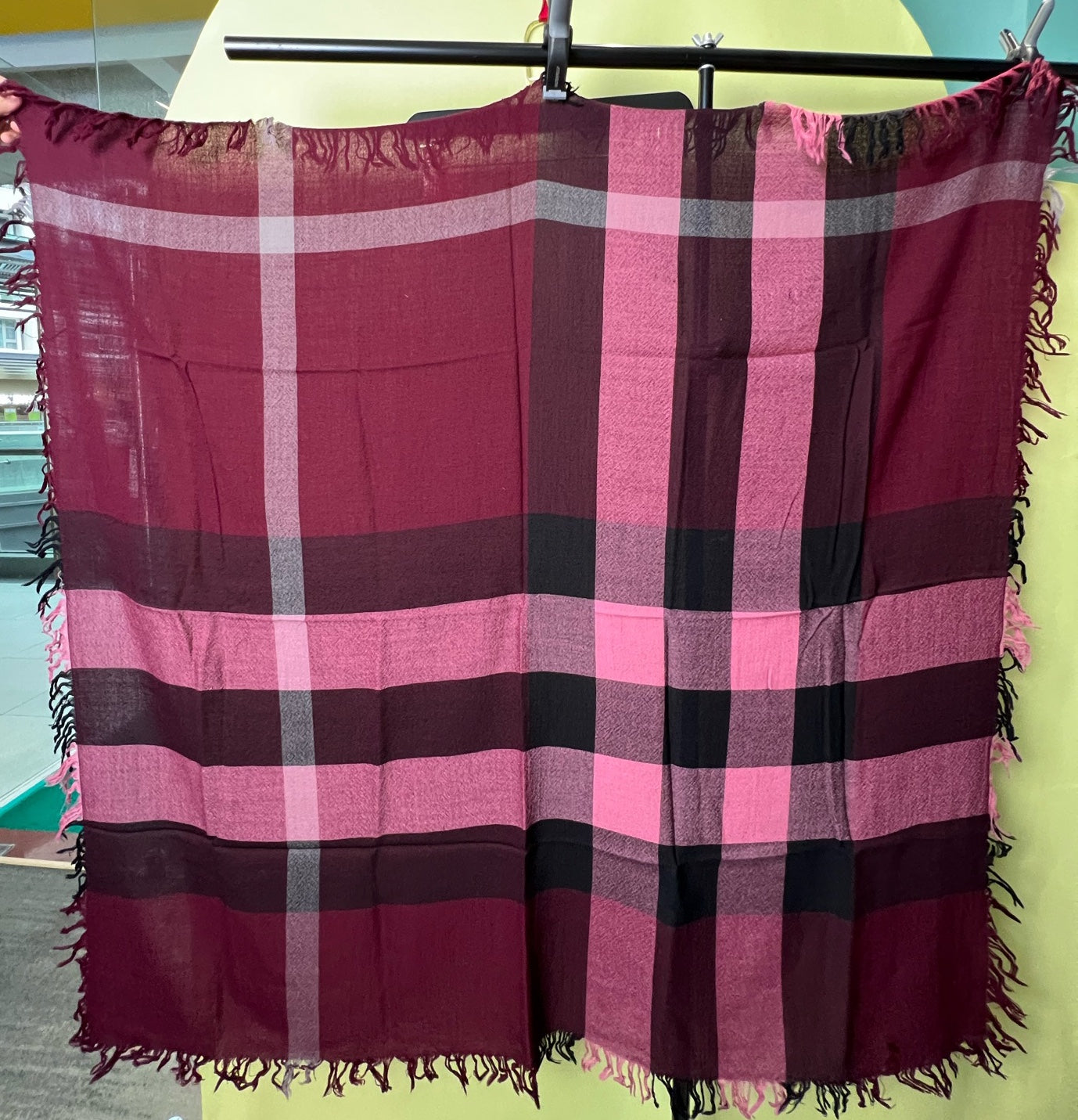 Burberry Red Cape / Stole