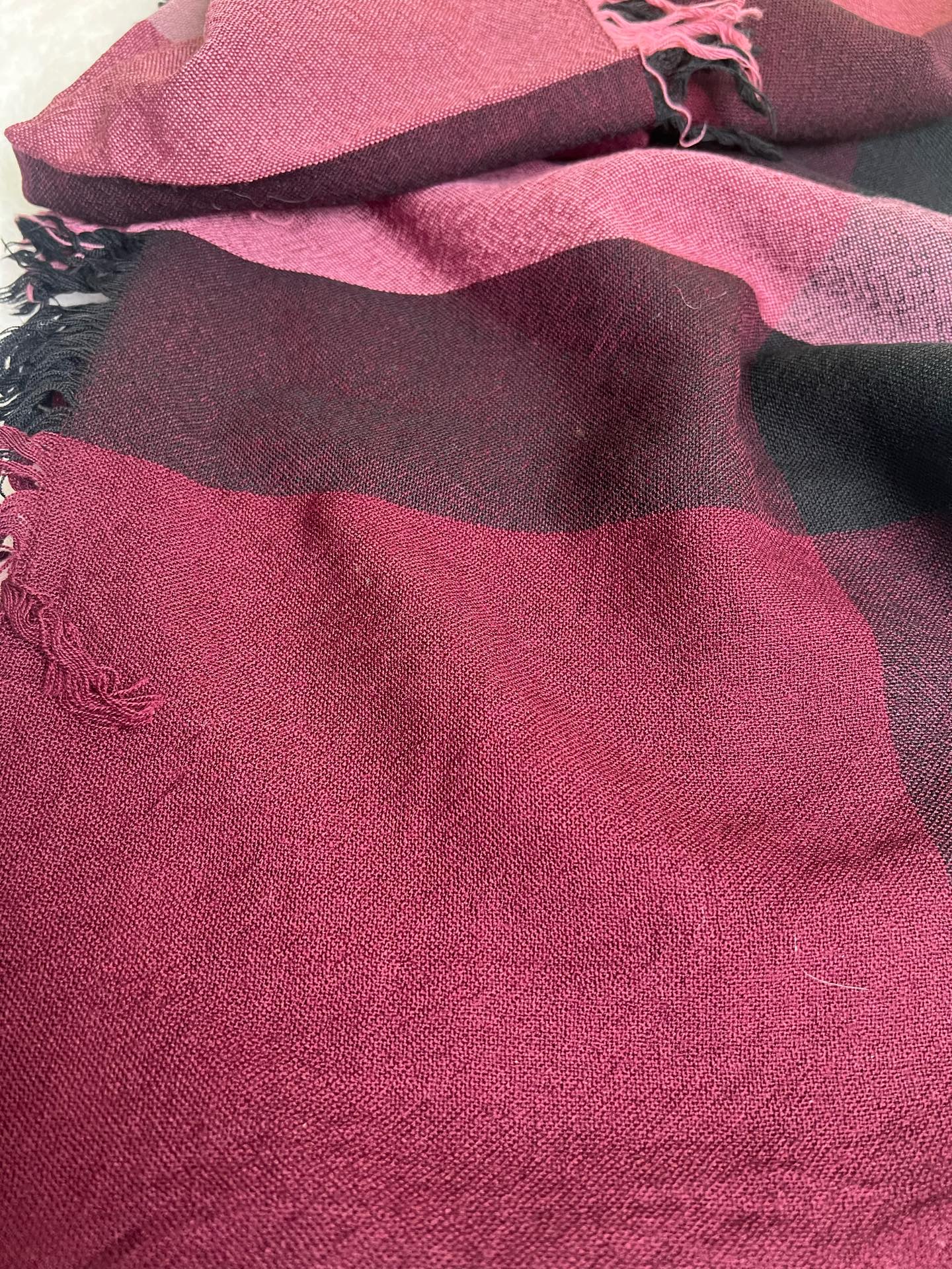 Burberry Red Cape / Stole
