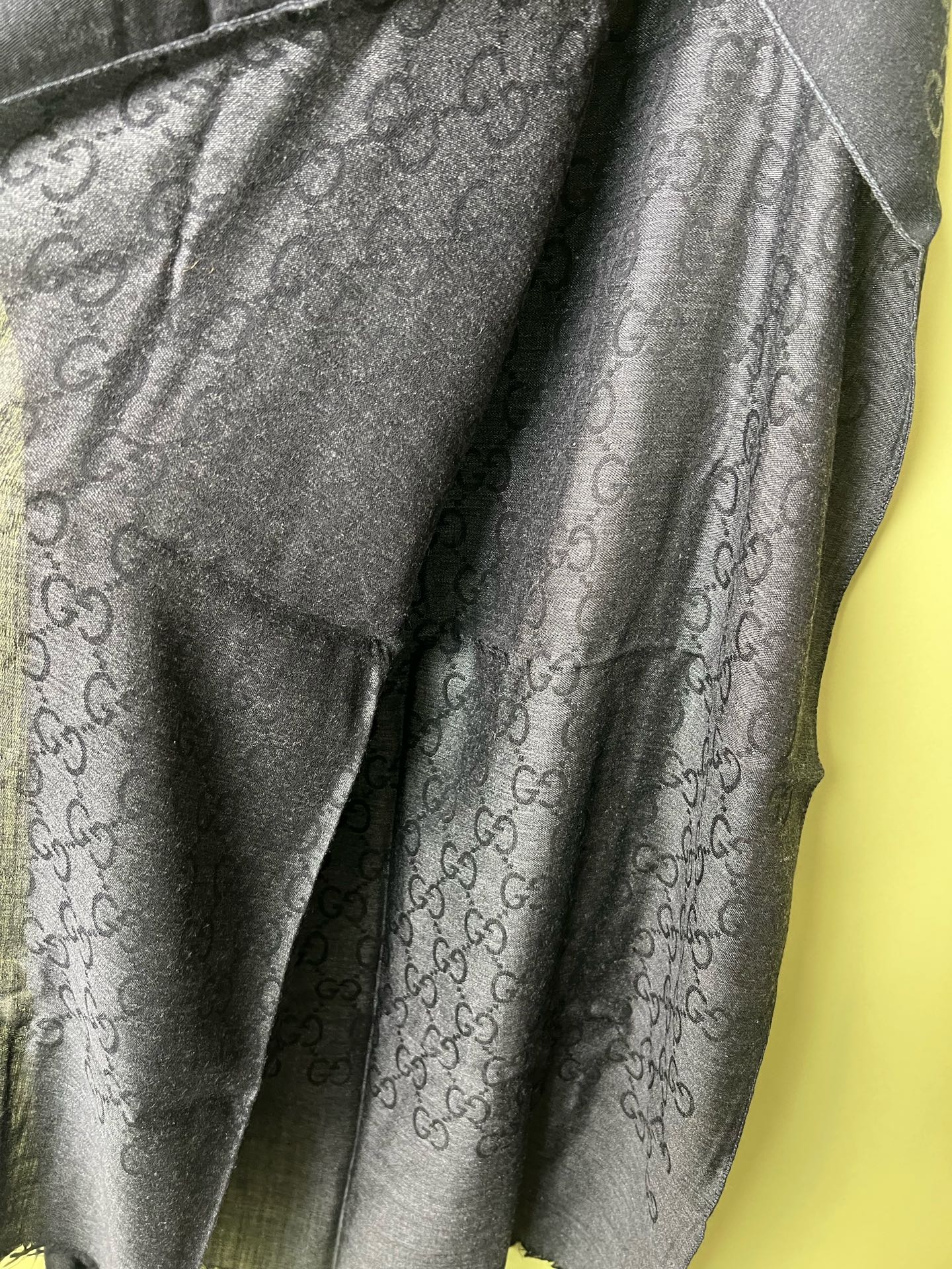 Gucci Black Scarf