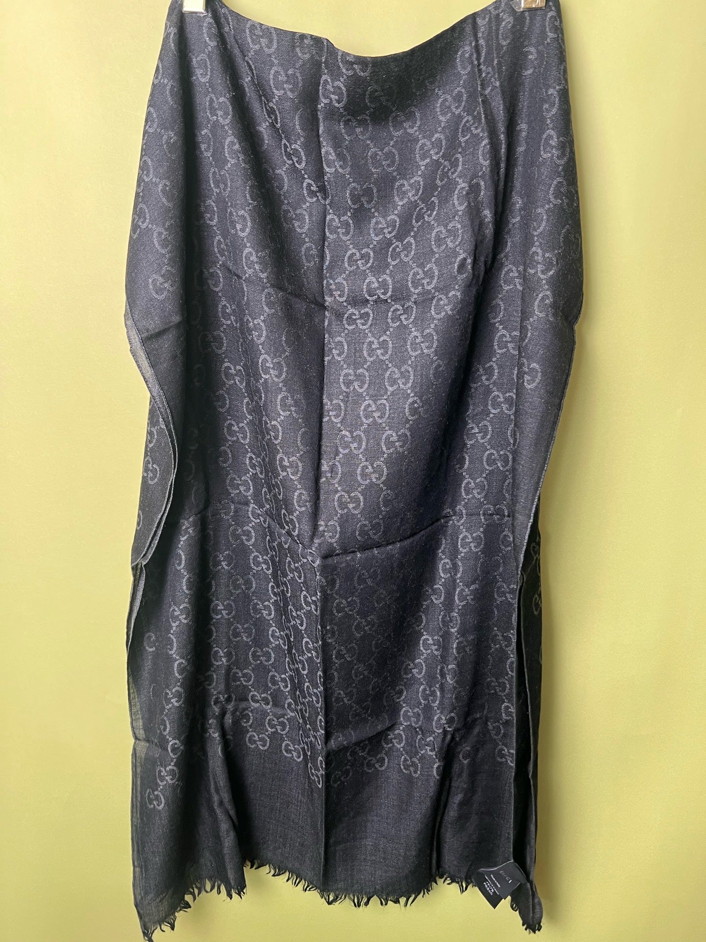 Gucci Black Scarf