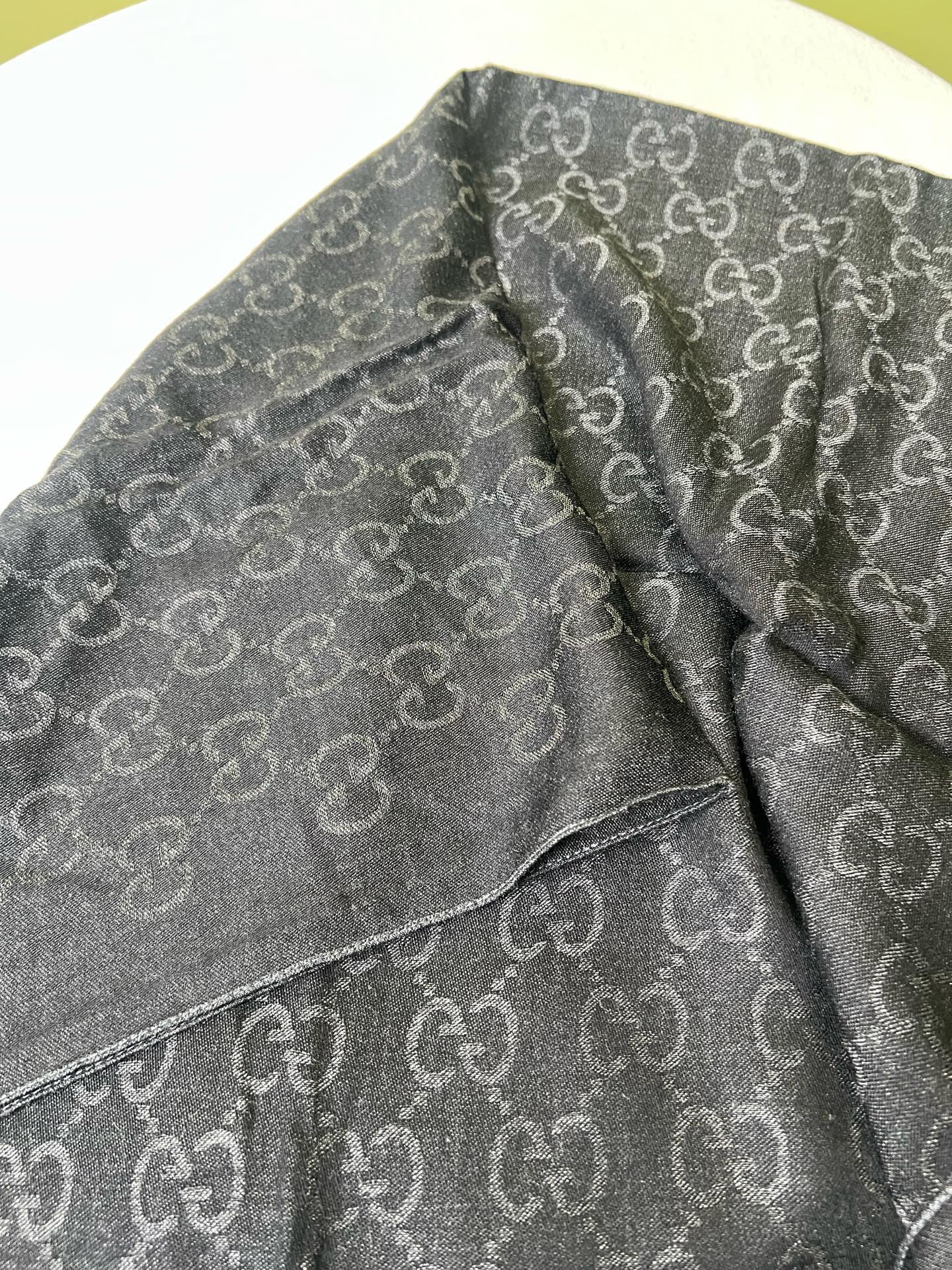 Gucci Black Scarf