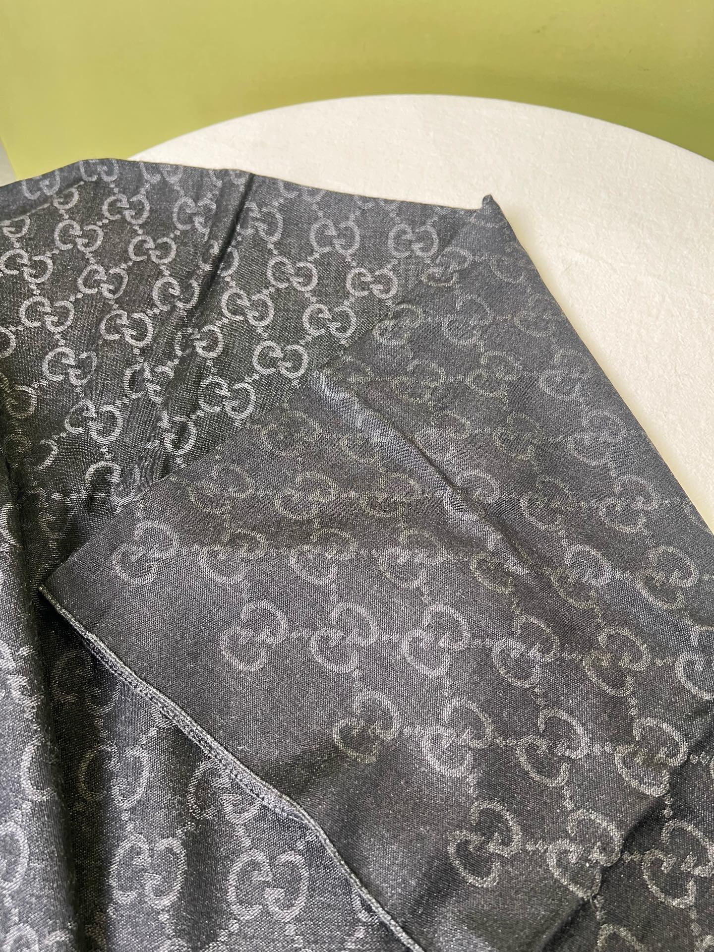 Gucci Black Scarf