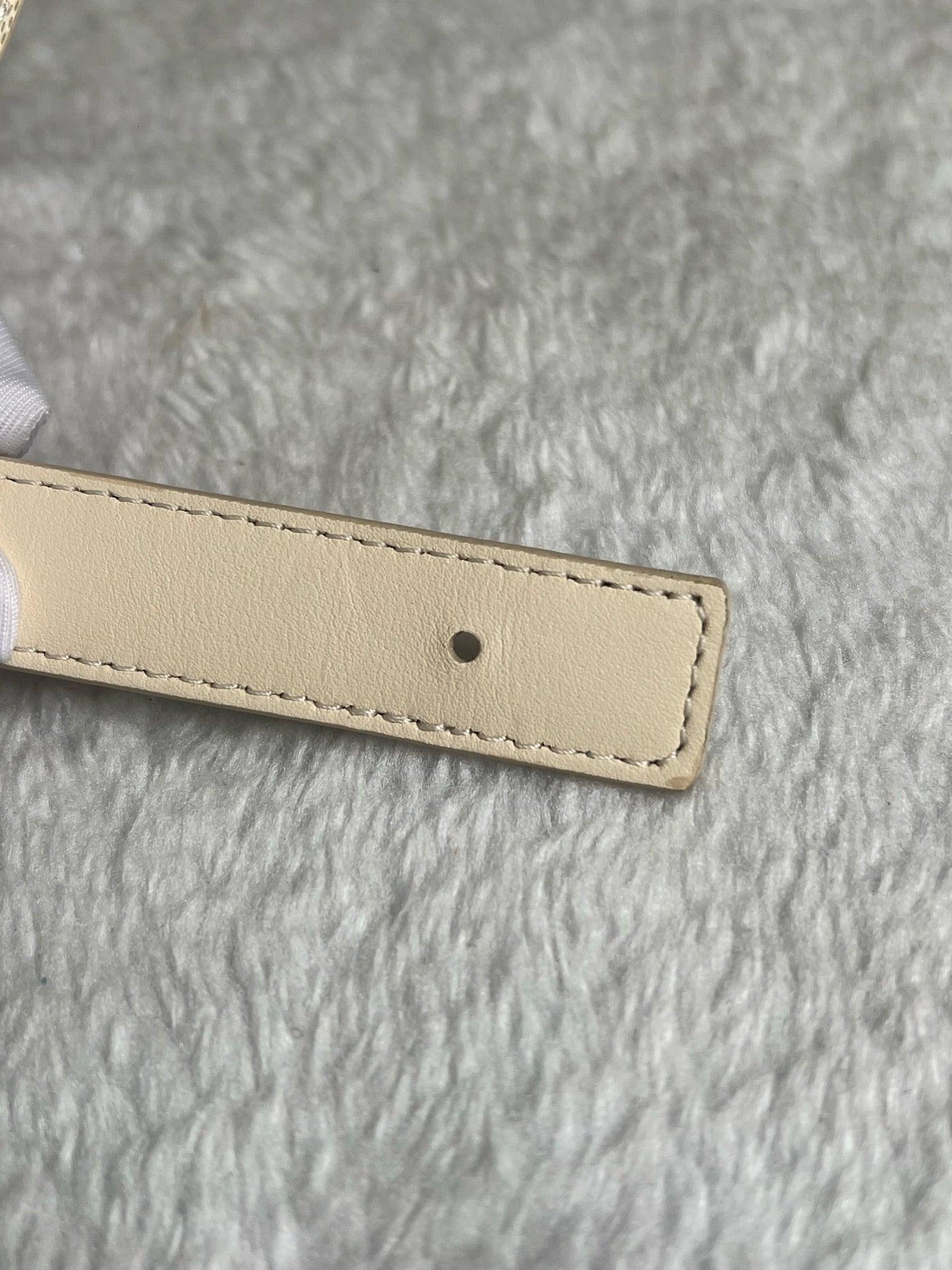 Louis Vuitton White Belt