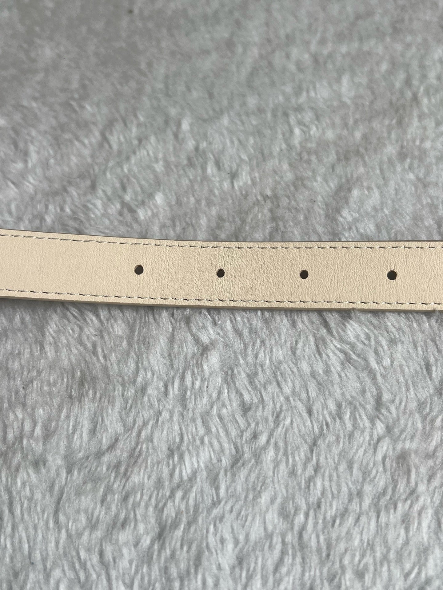 Louis Vuitton White Belt