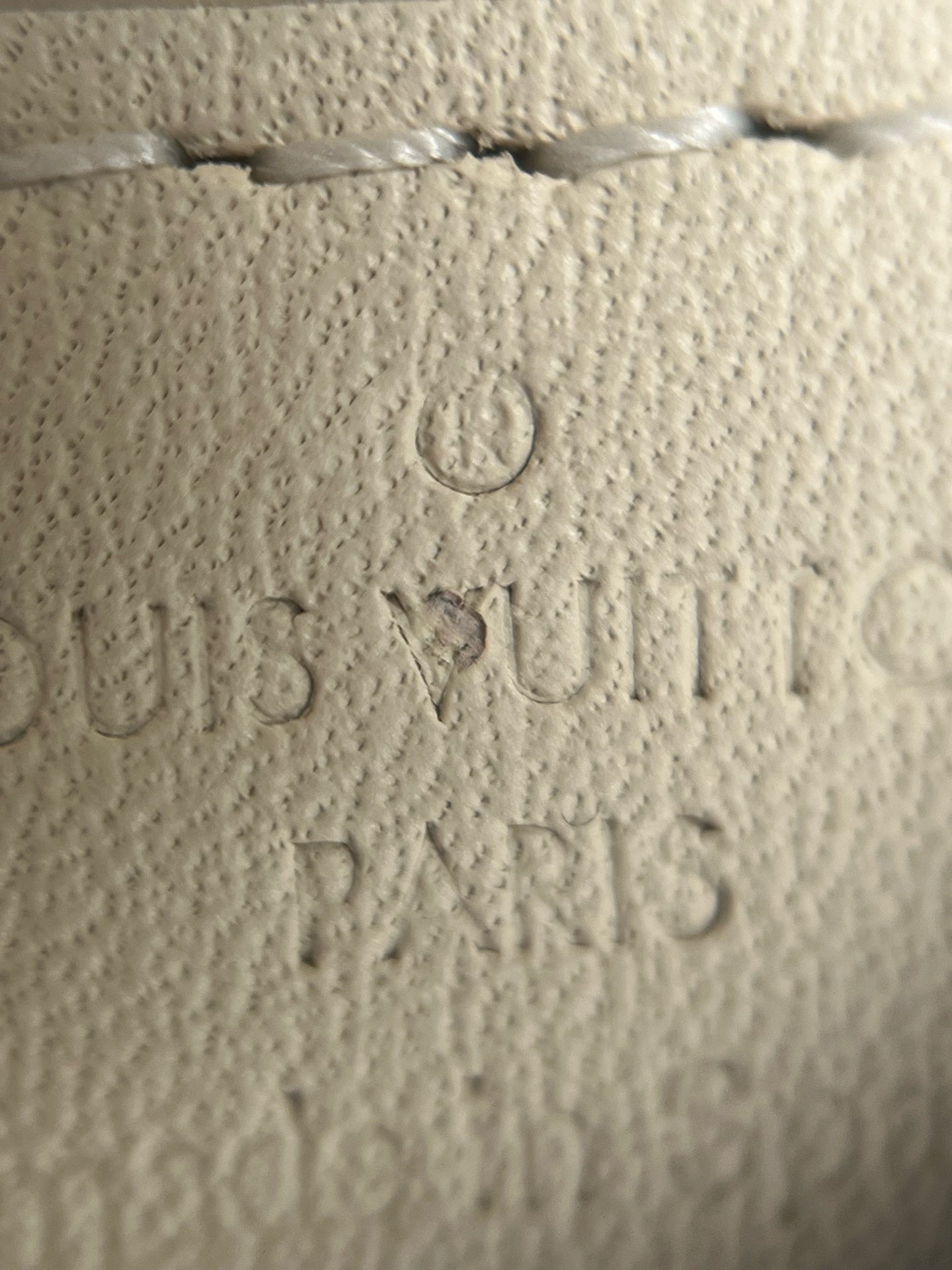 Louis Vuitton White Belt