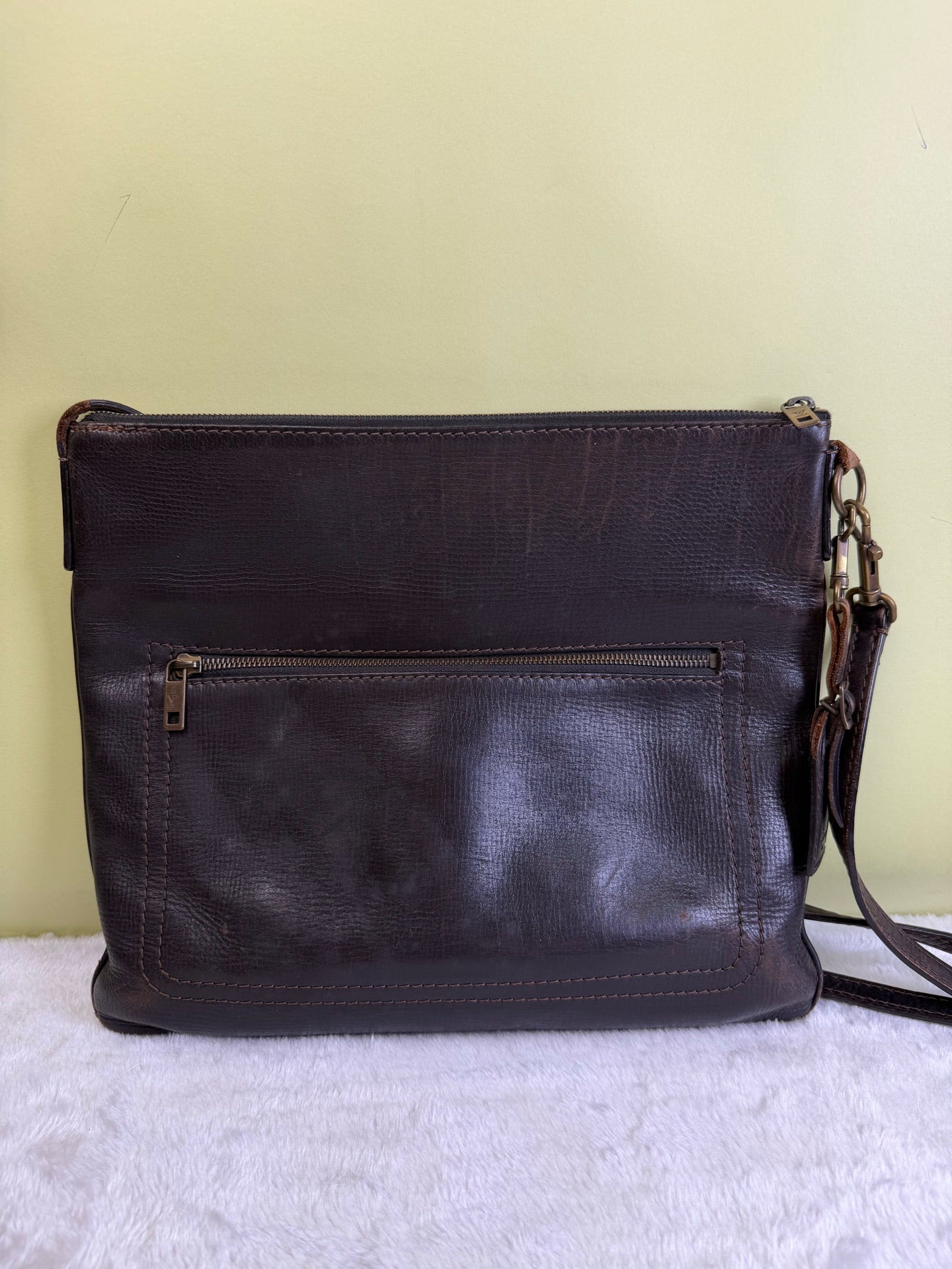 Louis Vuitton Brown Messenger Bag
