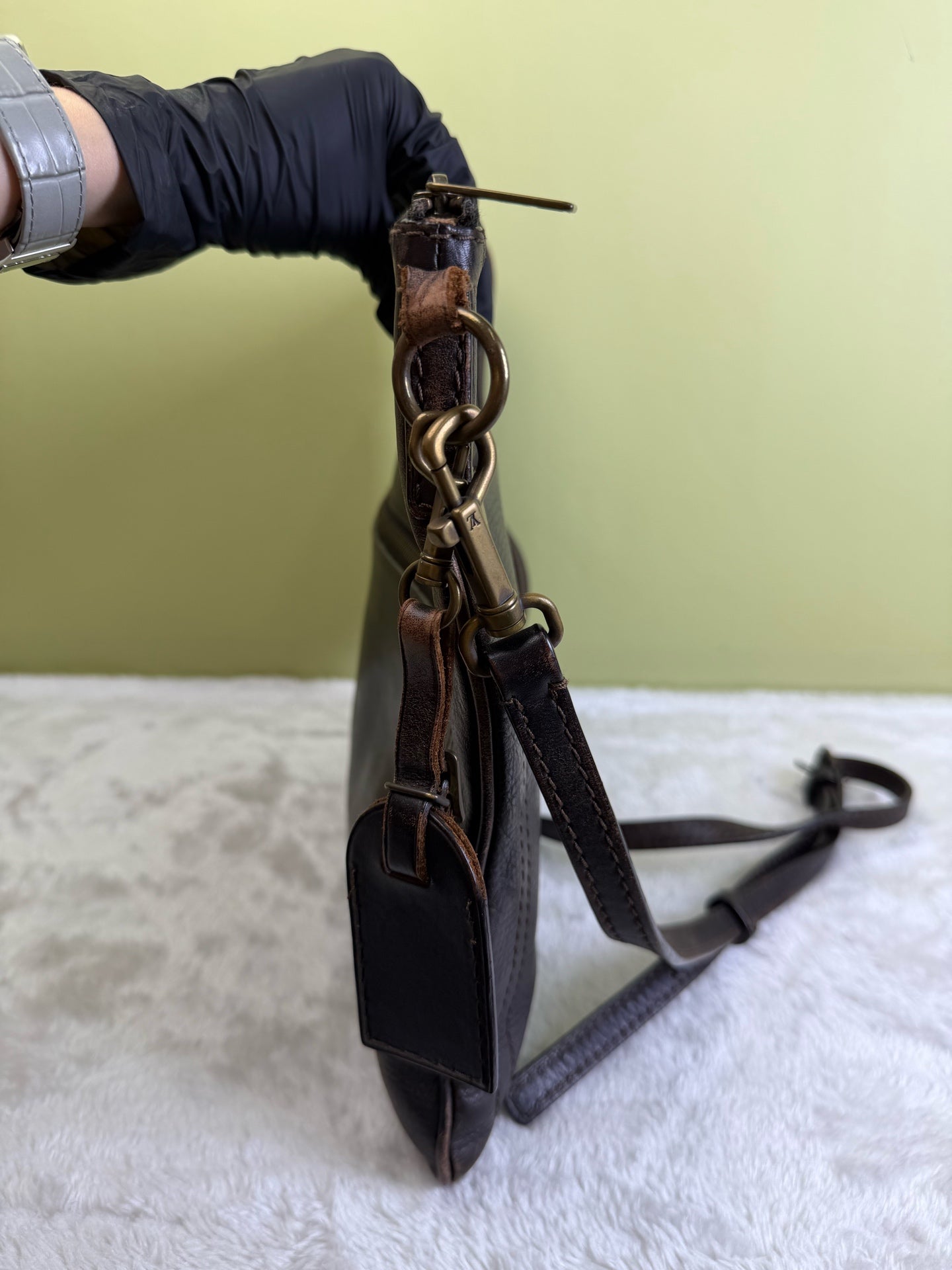 Louis Vuitton Brown Messenger Bag