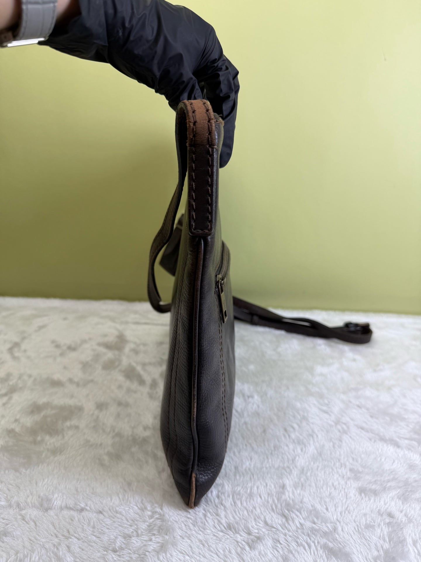 Louis Vuitton Brown Messenger Bag