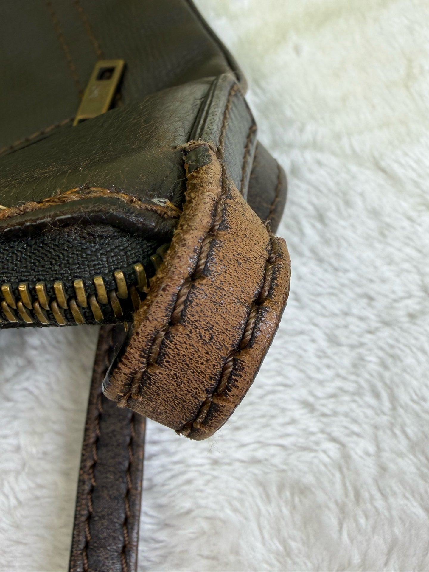 Louis Vuitton Brown Messenger Bag