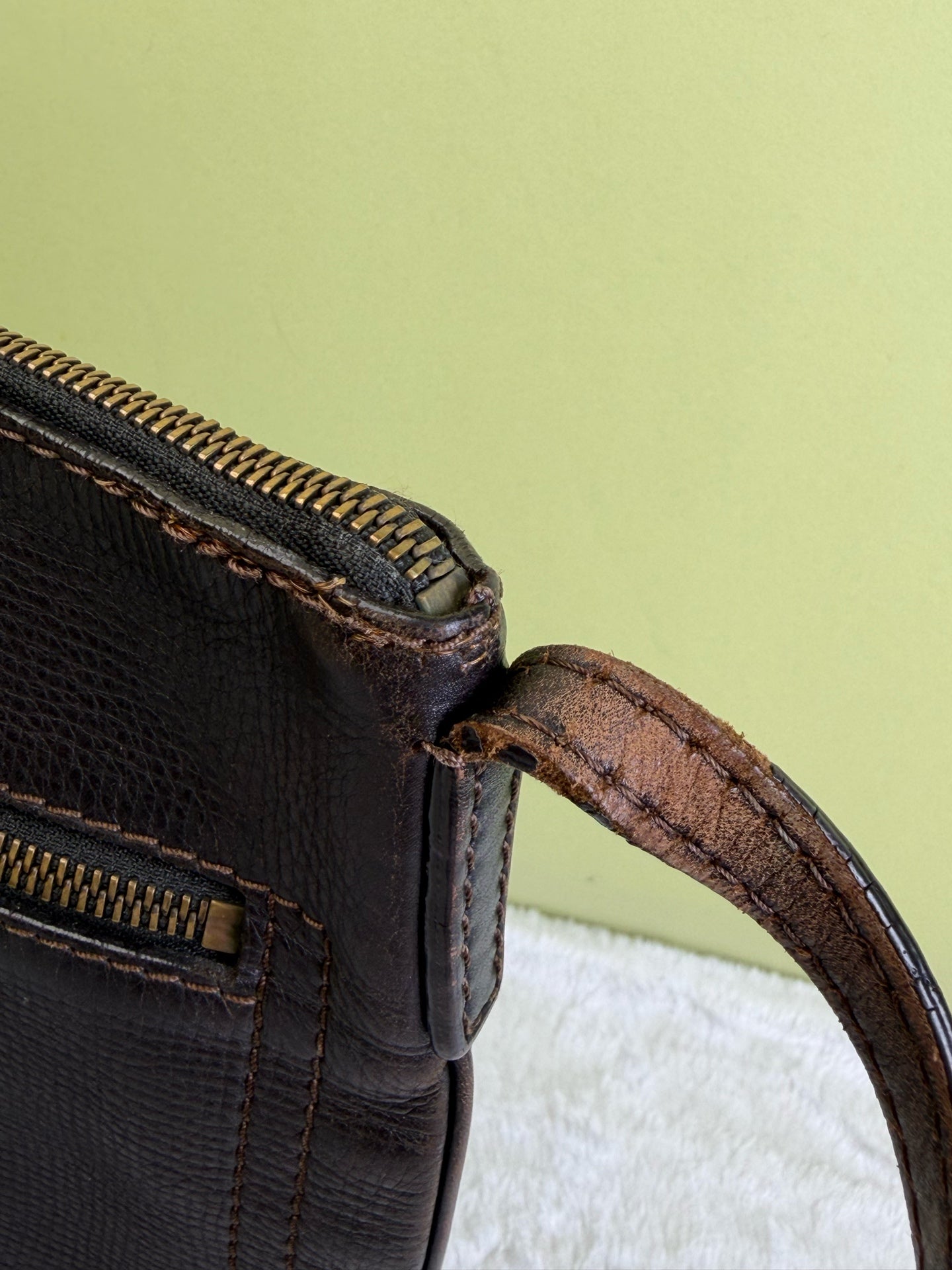 Louis Vuitton Brown Messenger Bag