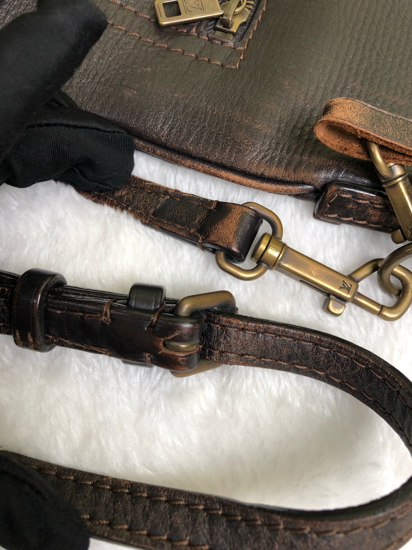Louis Vuitton Brown Messenger Bag