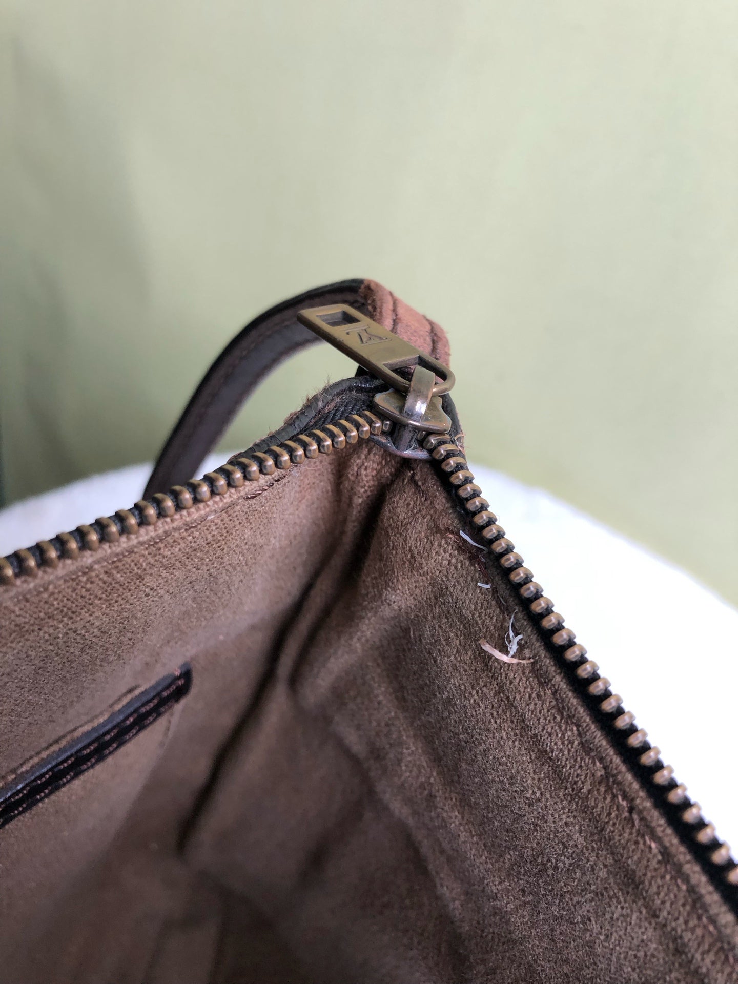 Louis Vuitton Brown Messenger Bag