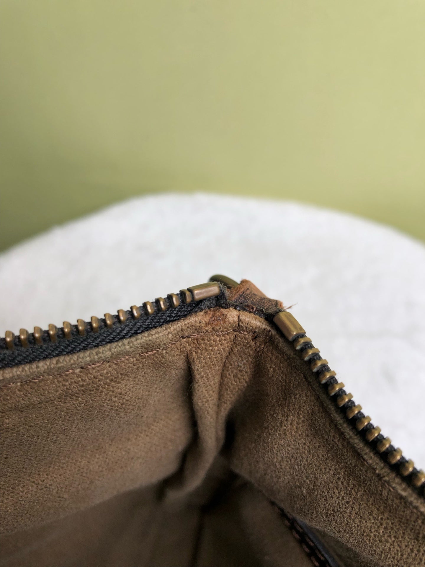 Louis Vuitton Brown Messenger Bag