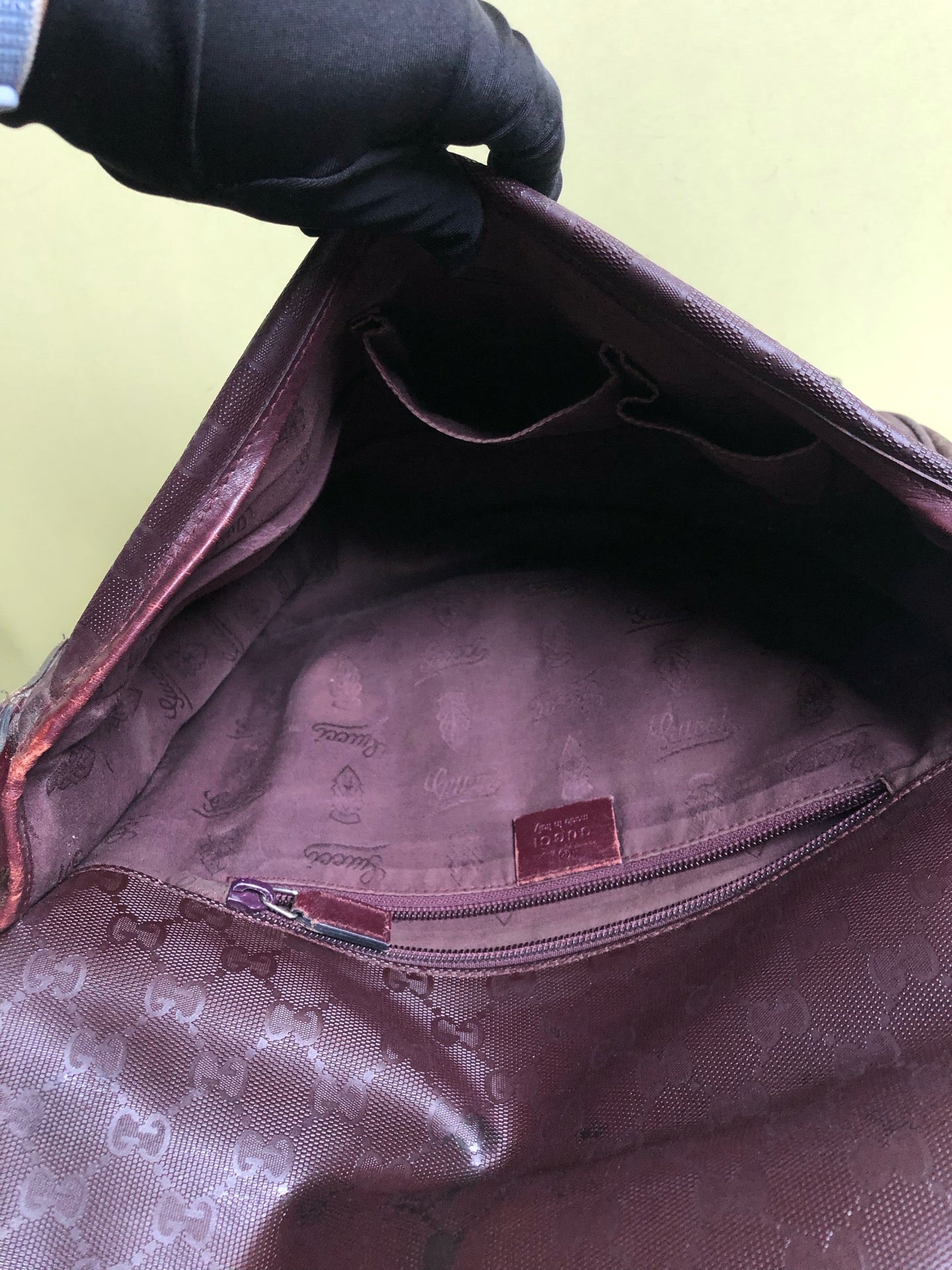 Gucci Red Messenger Bag
