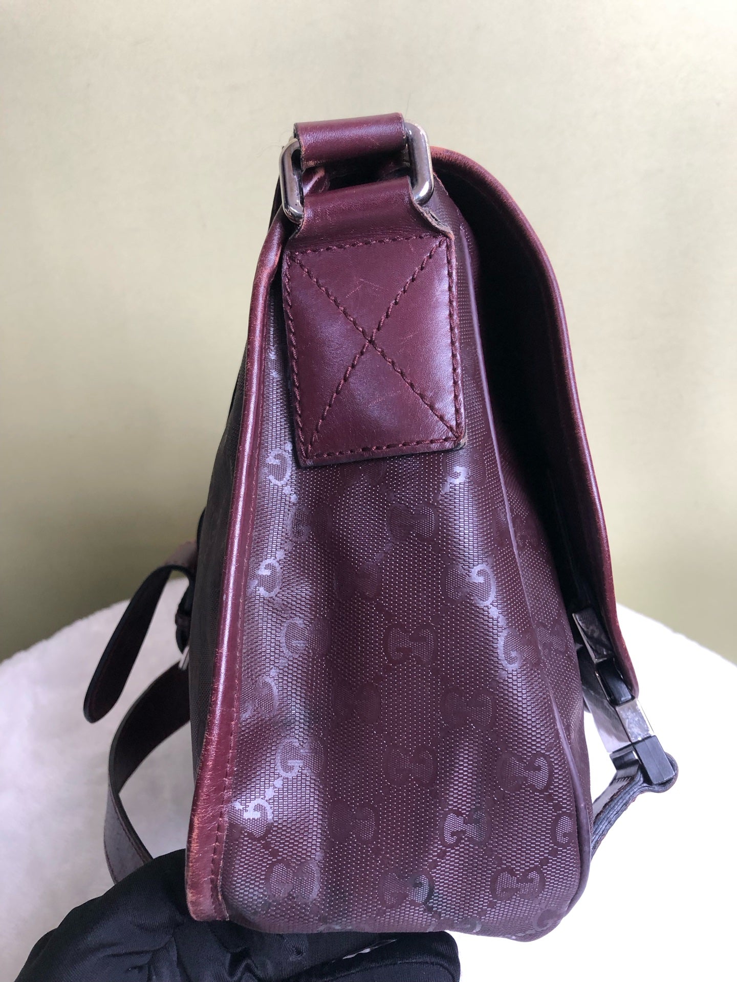 Gucci Red Messenger Bag