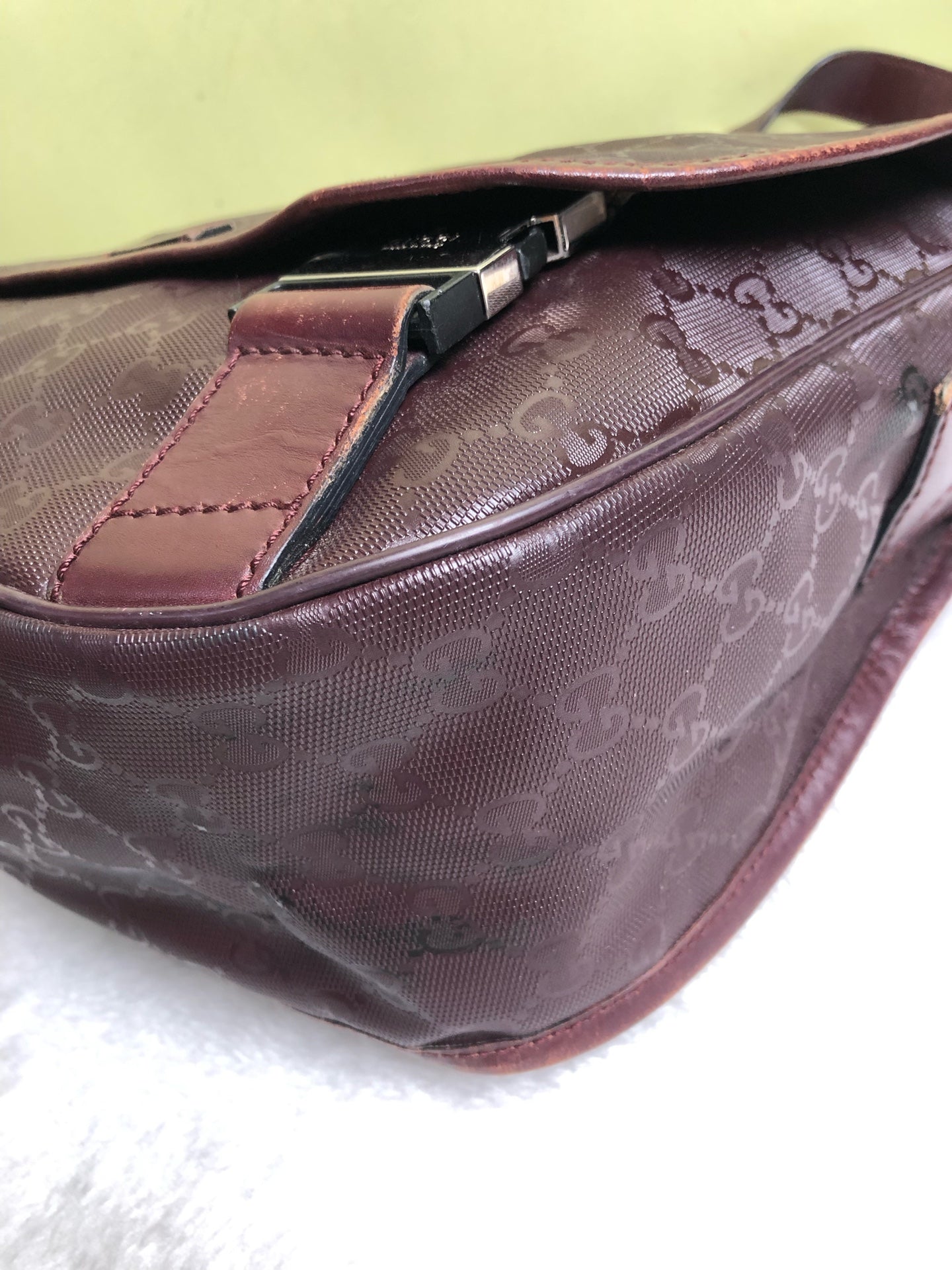 Gucci Red Messenger Bag